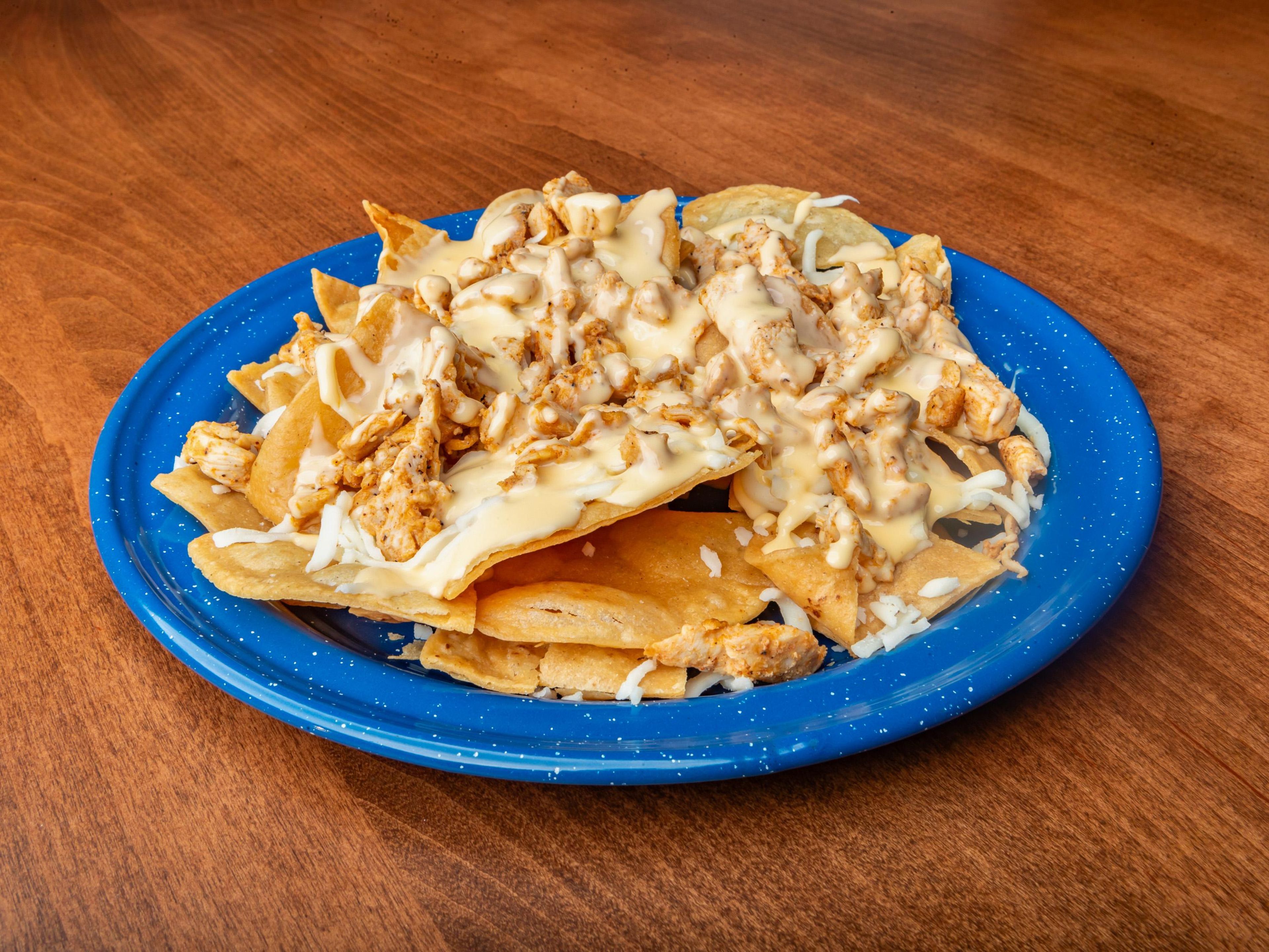 NACHOS MEAT & CHEESE -ONLY-.