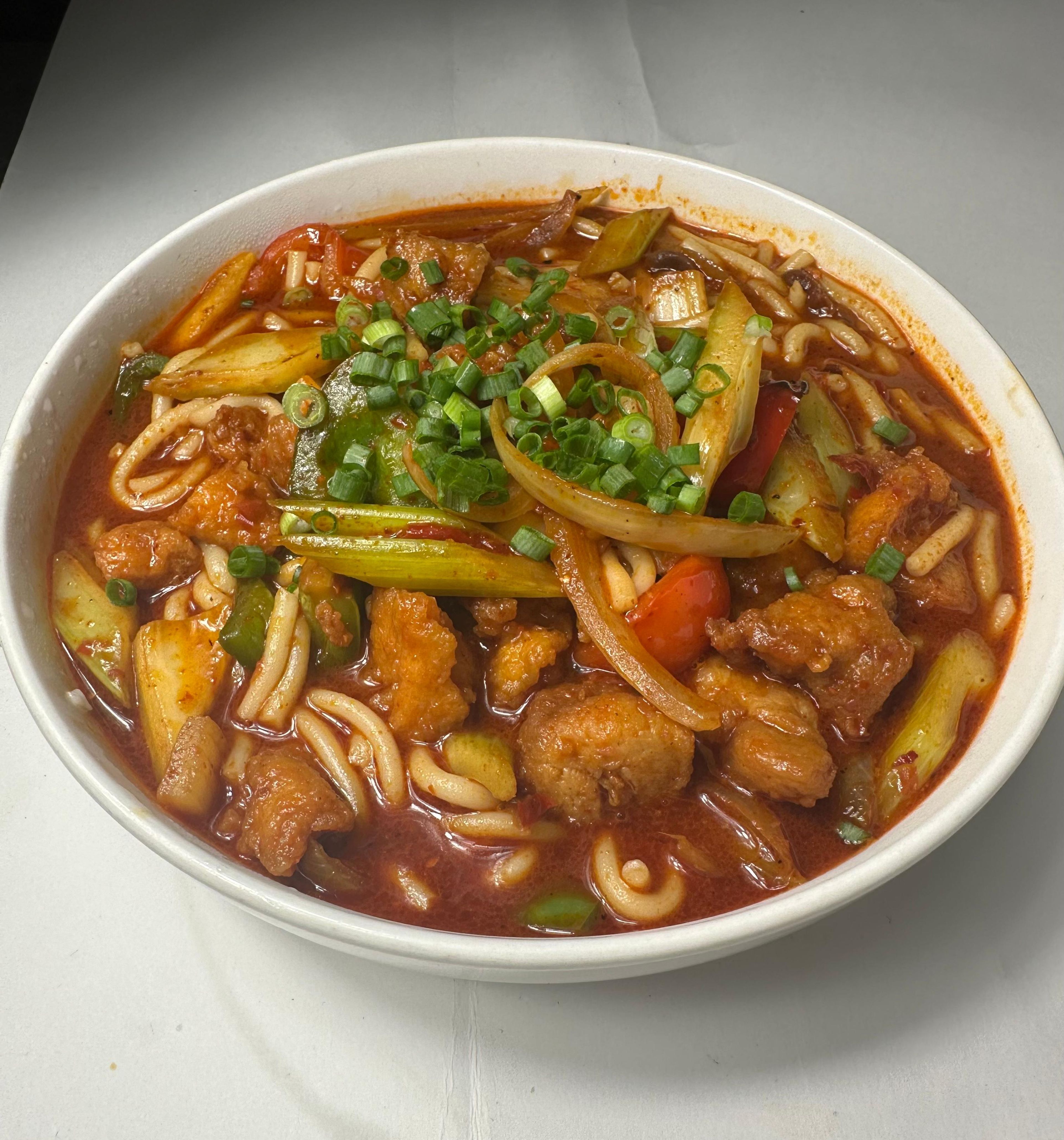 Chicken Rice Noodle 鸡肉炒米粉.