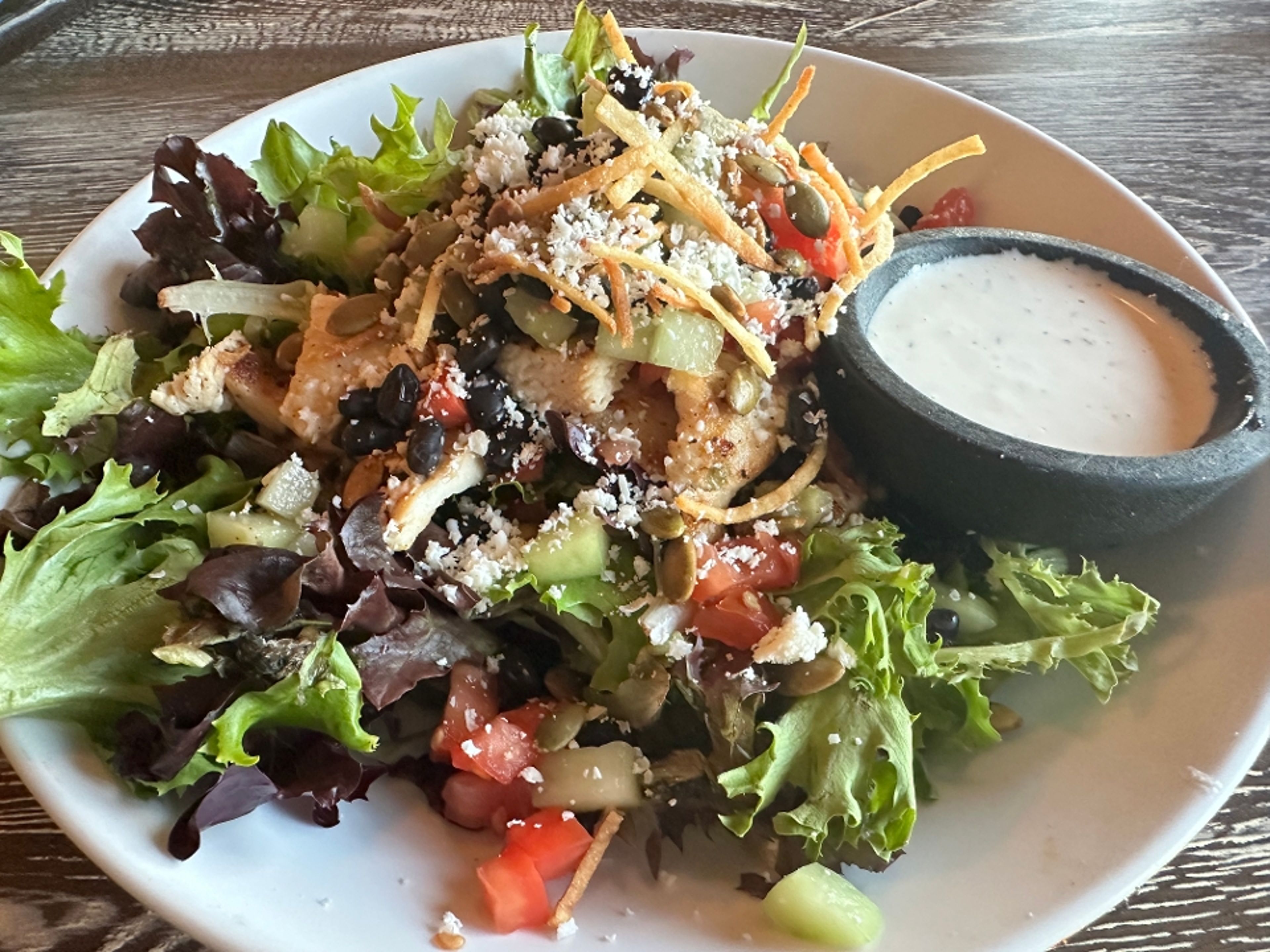 Grilled Chicken Salad.