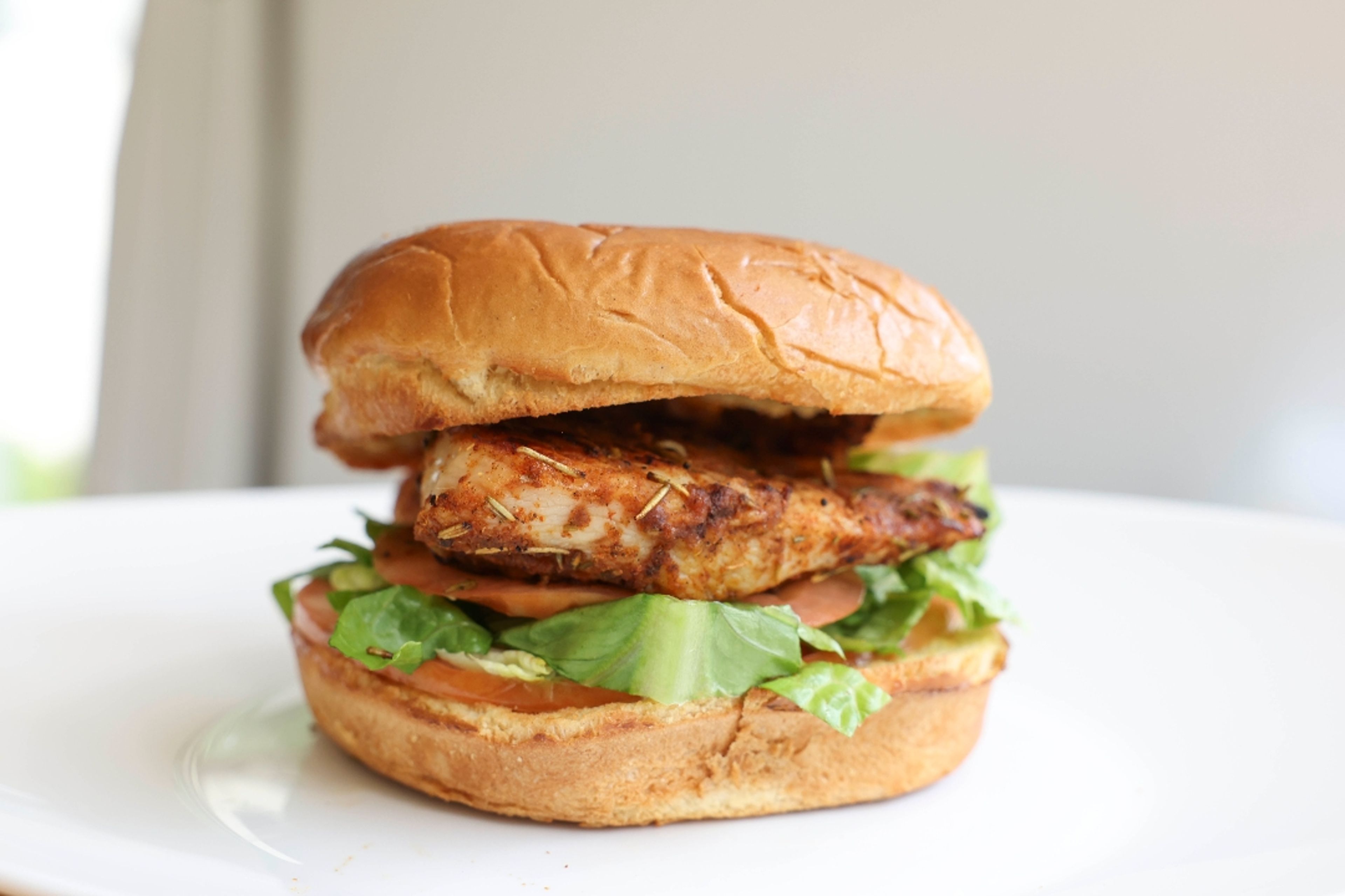 Grilled Chicken Sandwich.