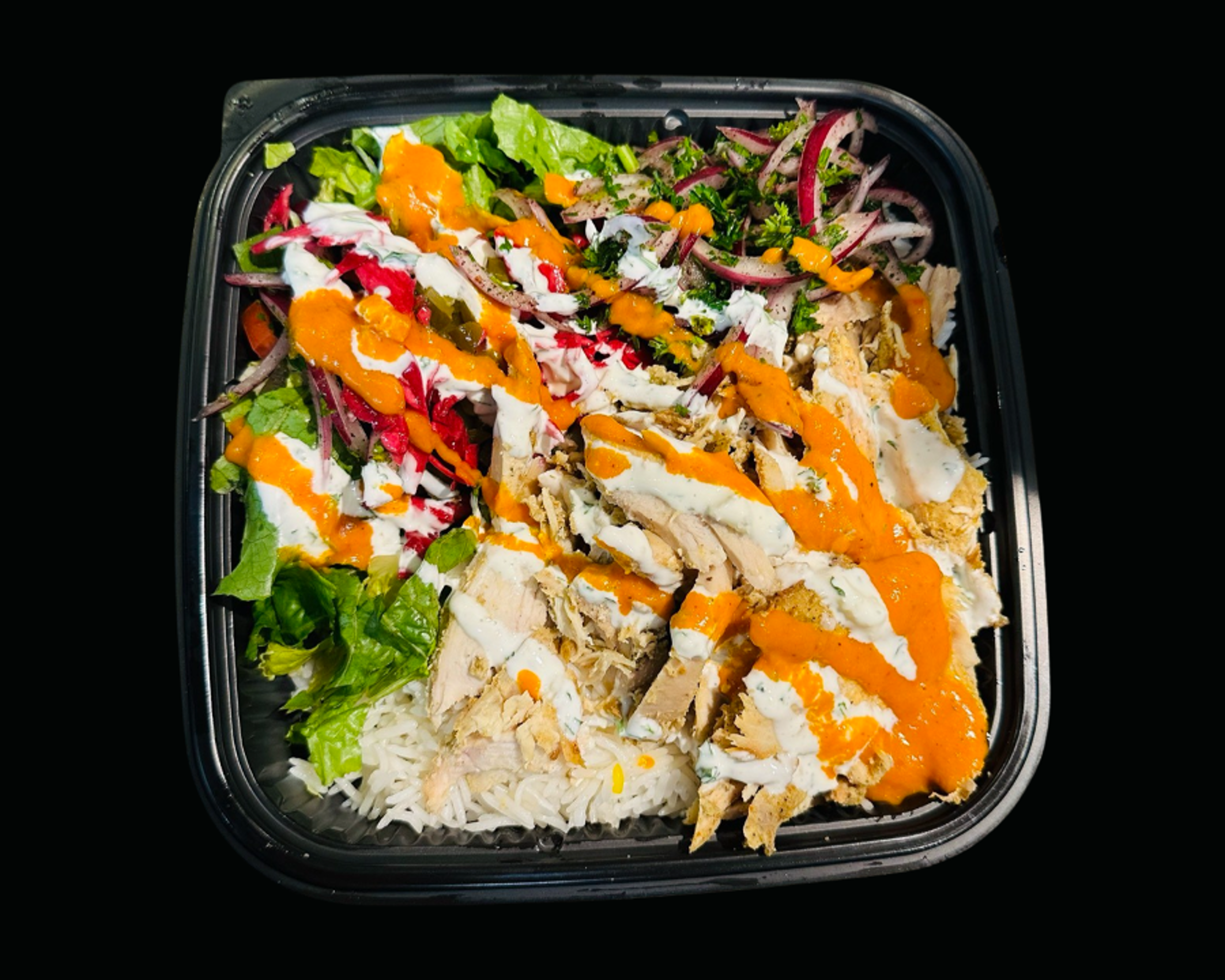 CHICKEN SHAWARMA.
