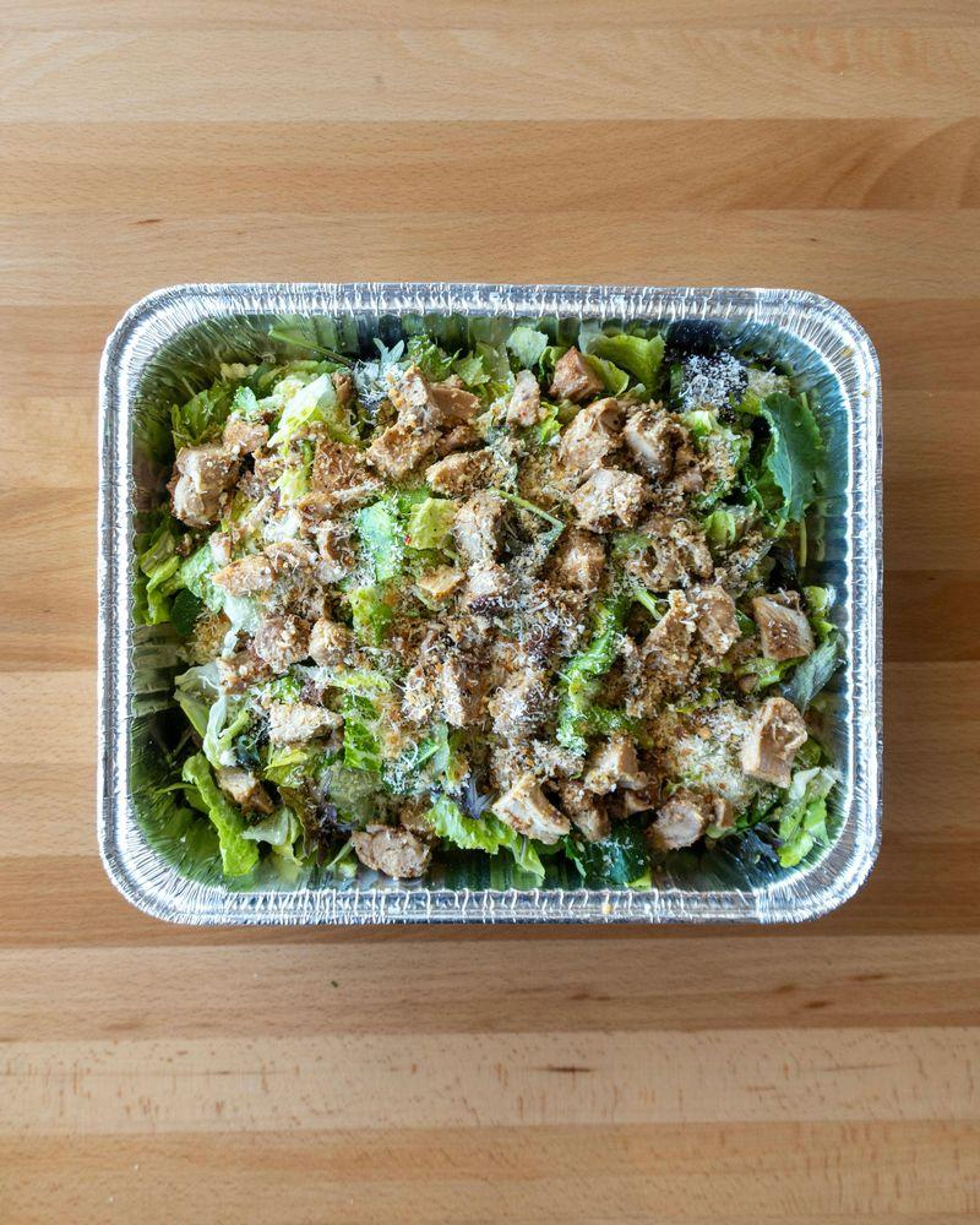 Chicken Caesar Salad.