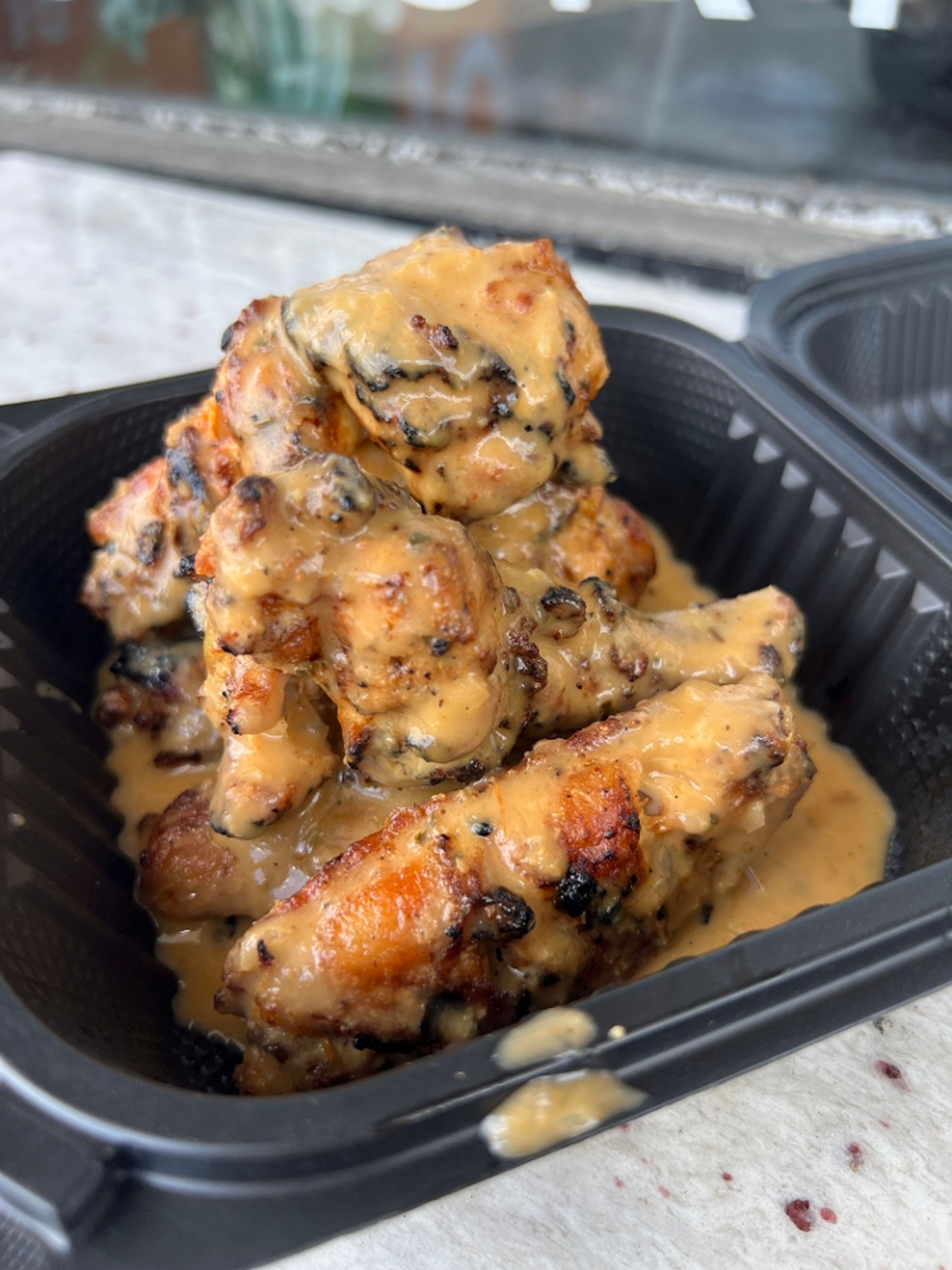 Chicky's Flame Grilled Peri-Peri Wings 6 pc..