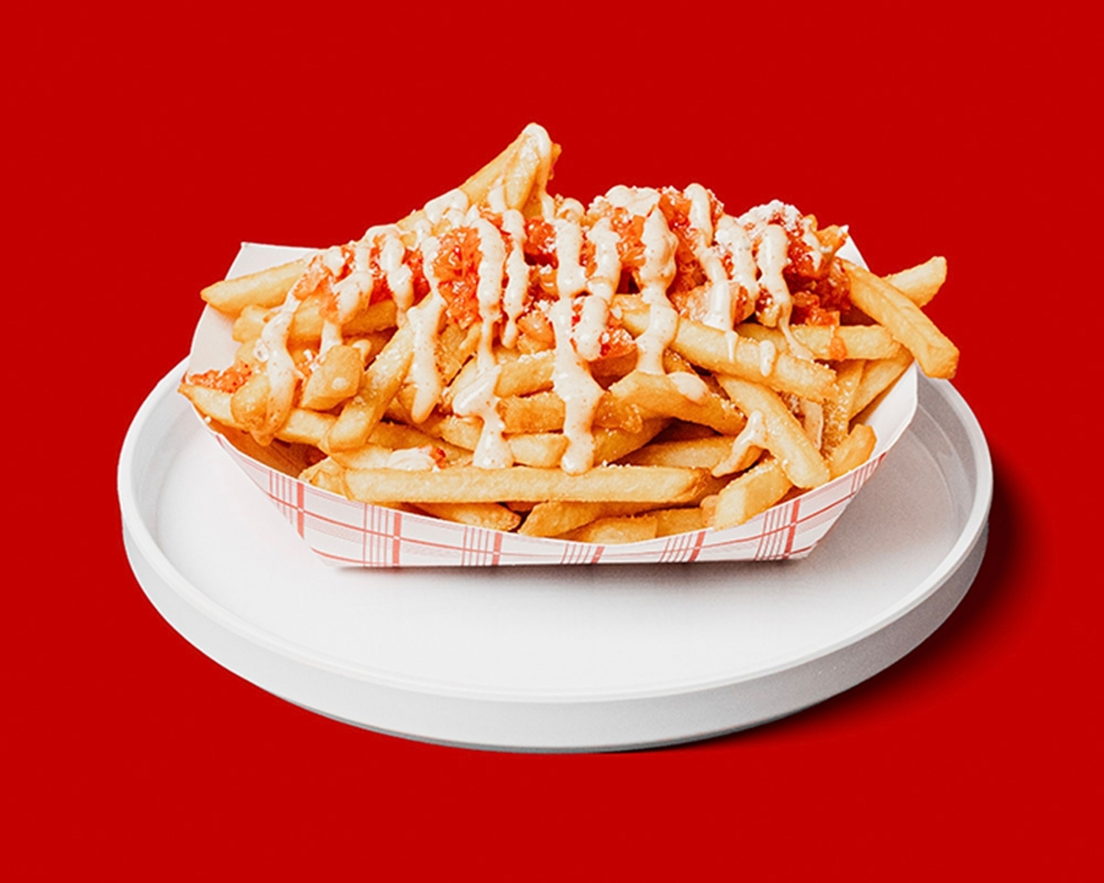 Jongga Kimchi Crispy Potato Fries.