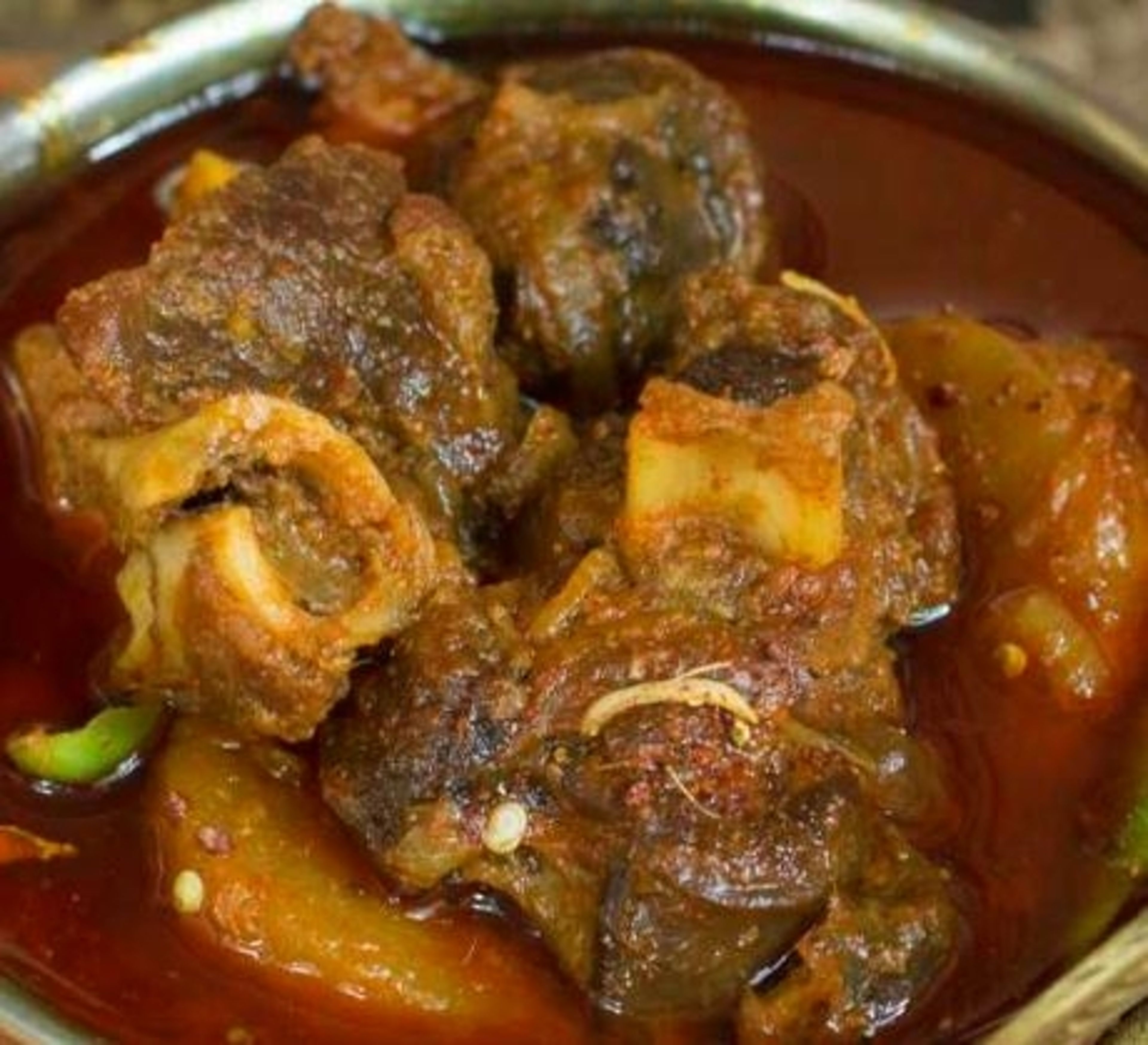 Mutton Kosha Curry.