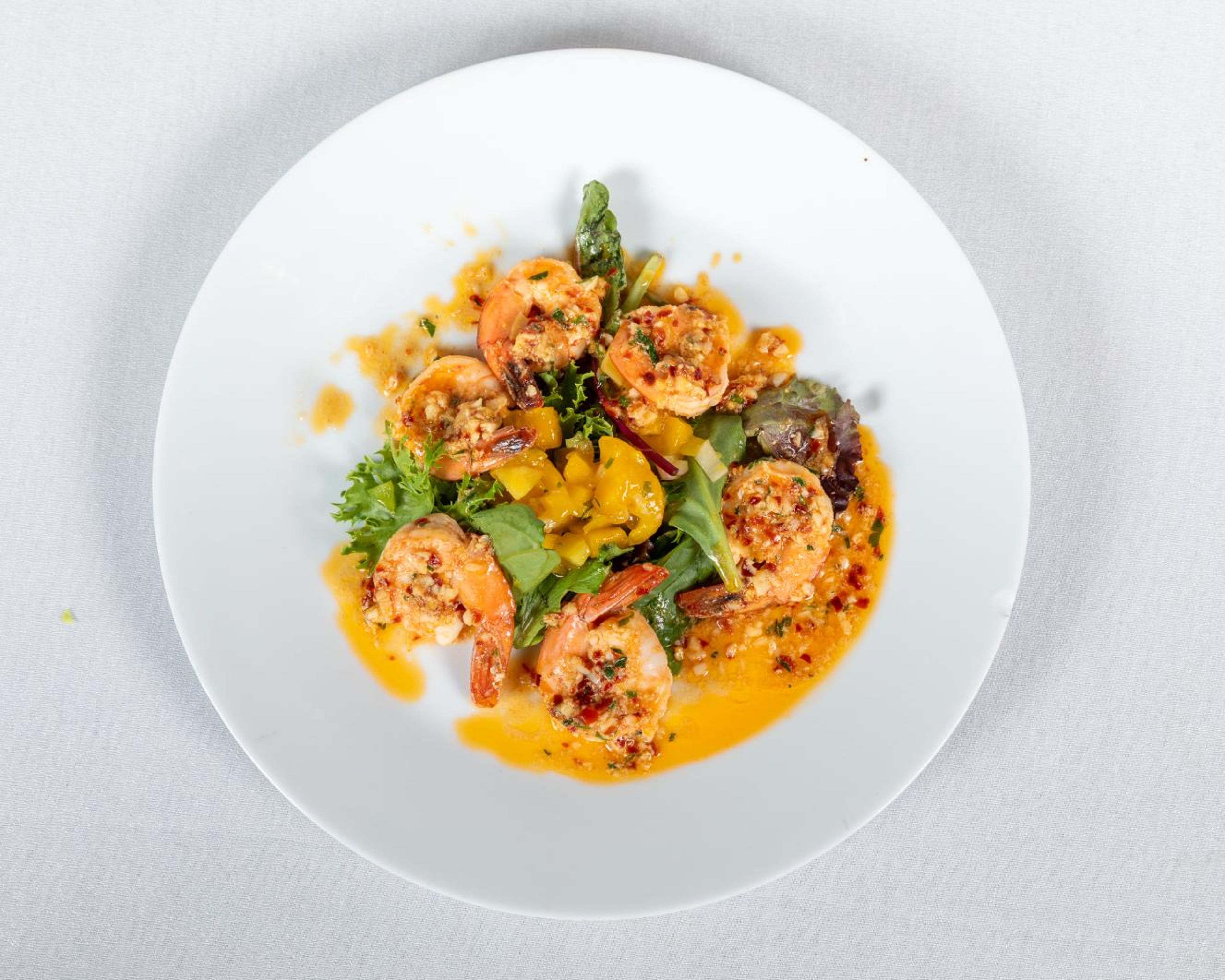 Sauteed Spicy Shrimp.