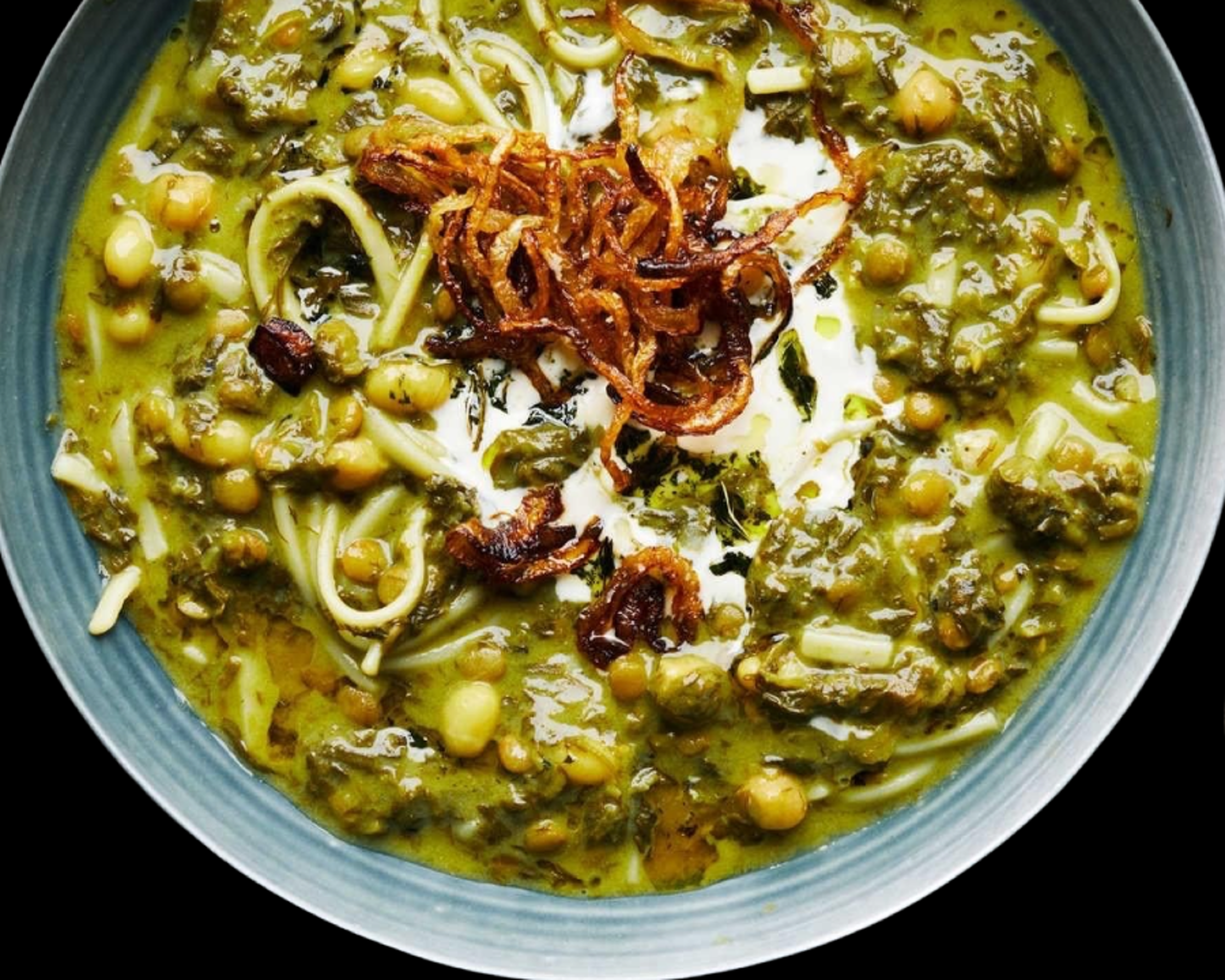 Ash-Reshteh (Persian Noodle Soup).