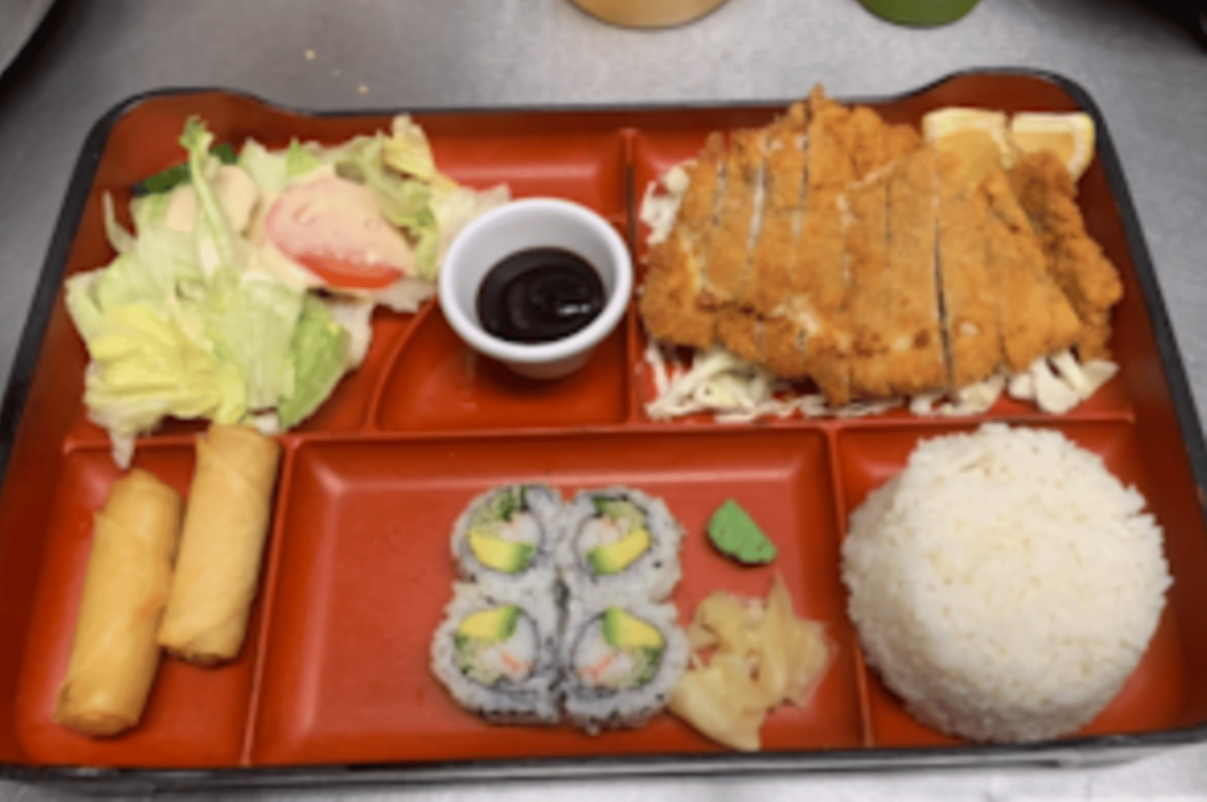 Tonkatsu Lunch Bento.