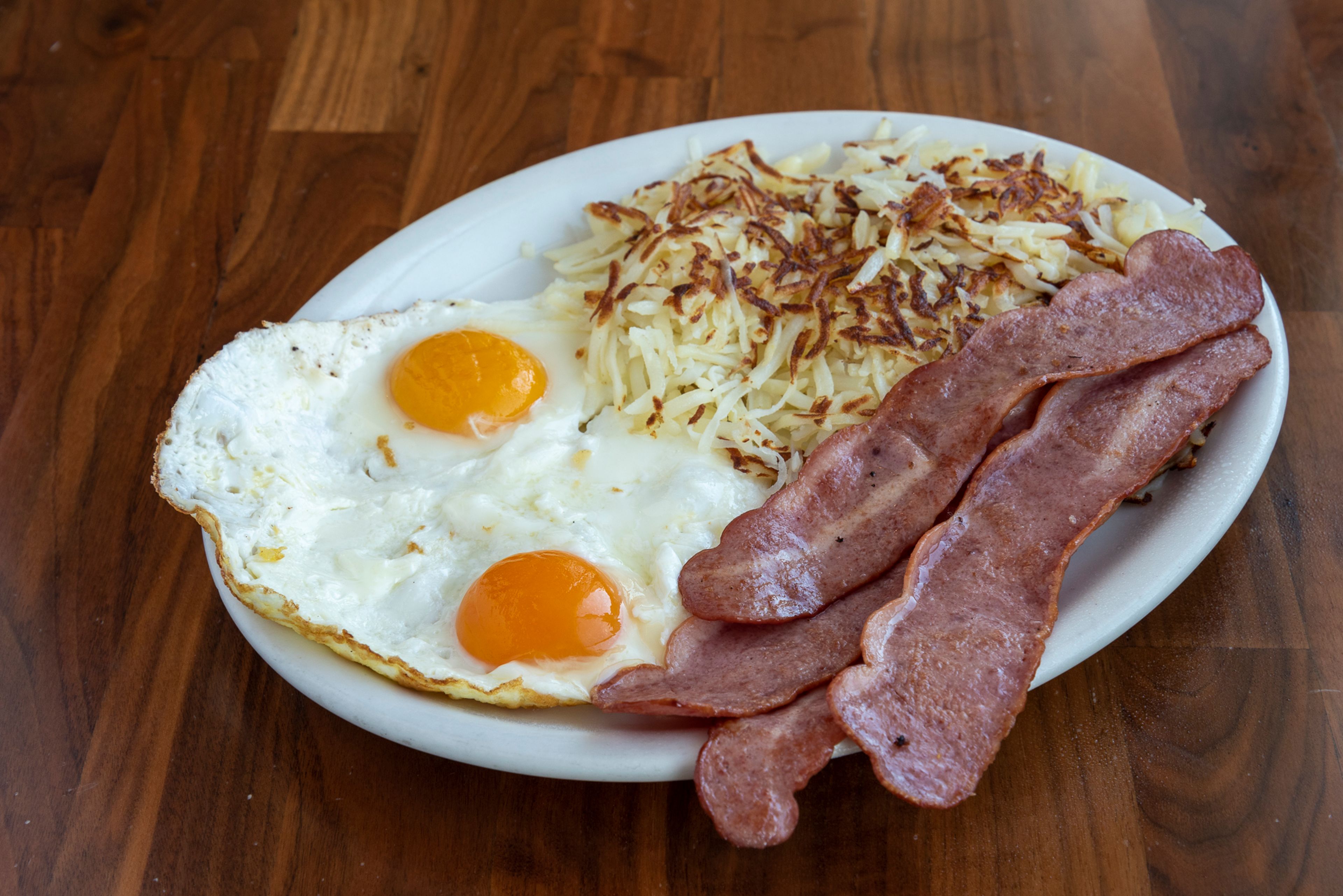 Turkey Bacon & Eggs.