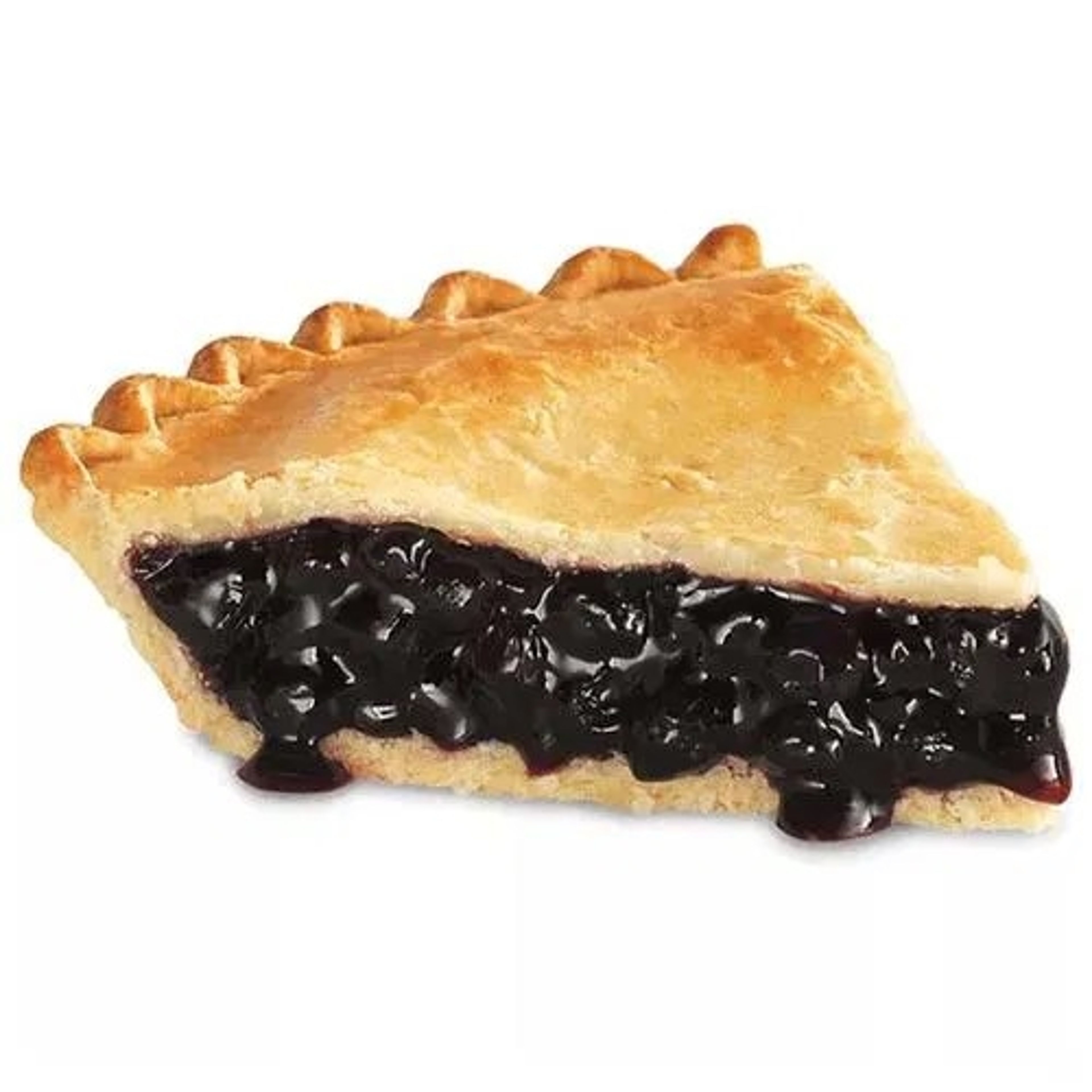 Blueberry pie - Slice.