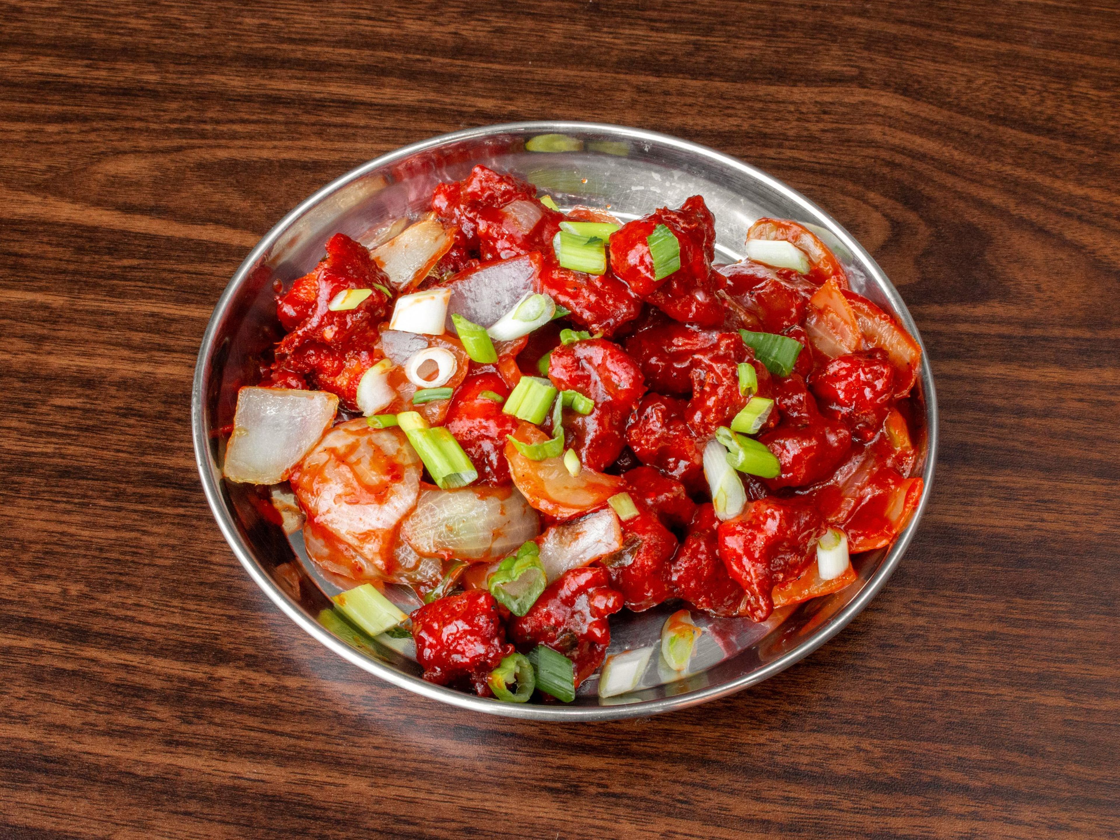 Chicken Manchurian.