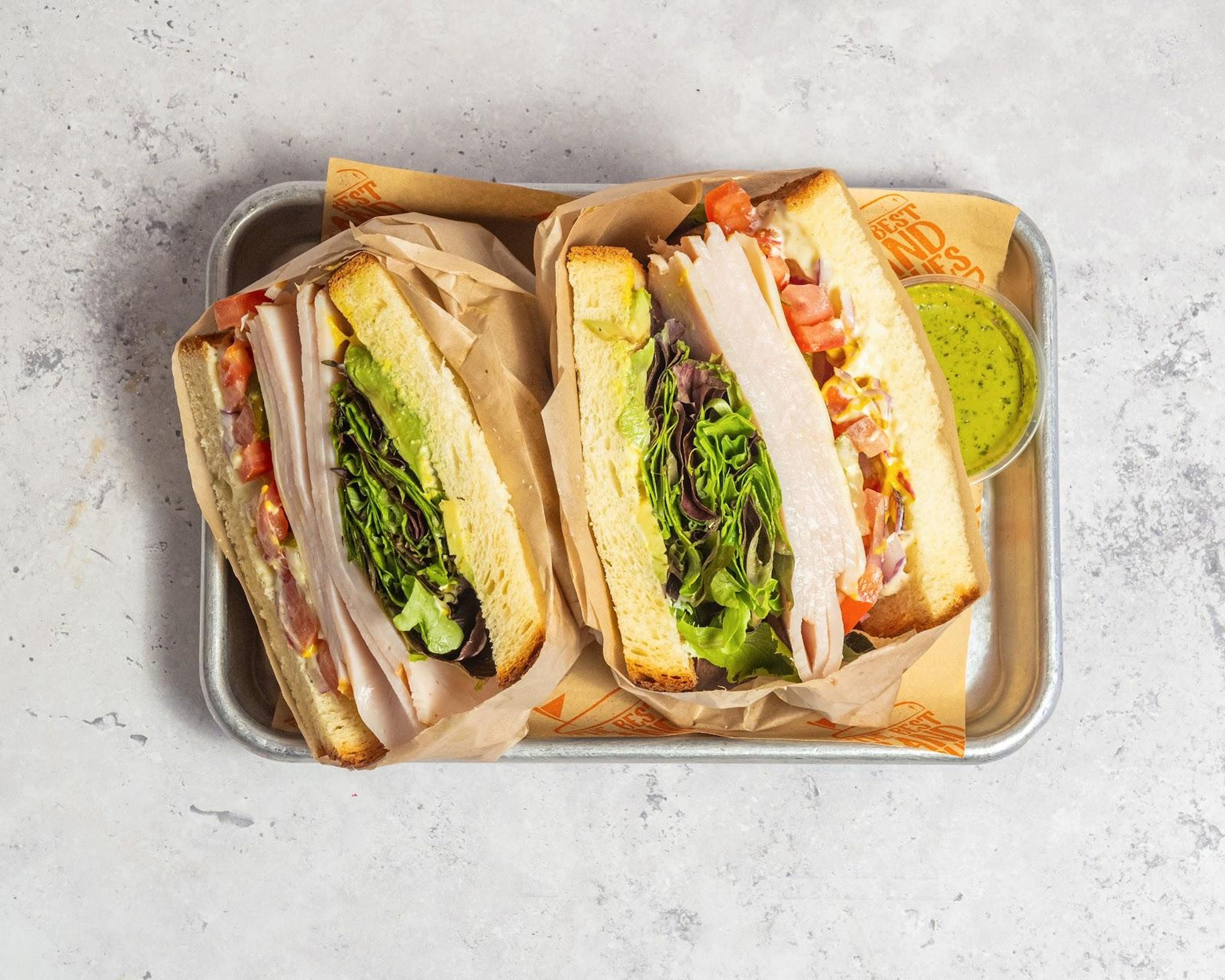 Cold Turkey Sandwich.