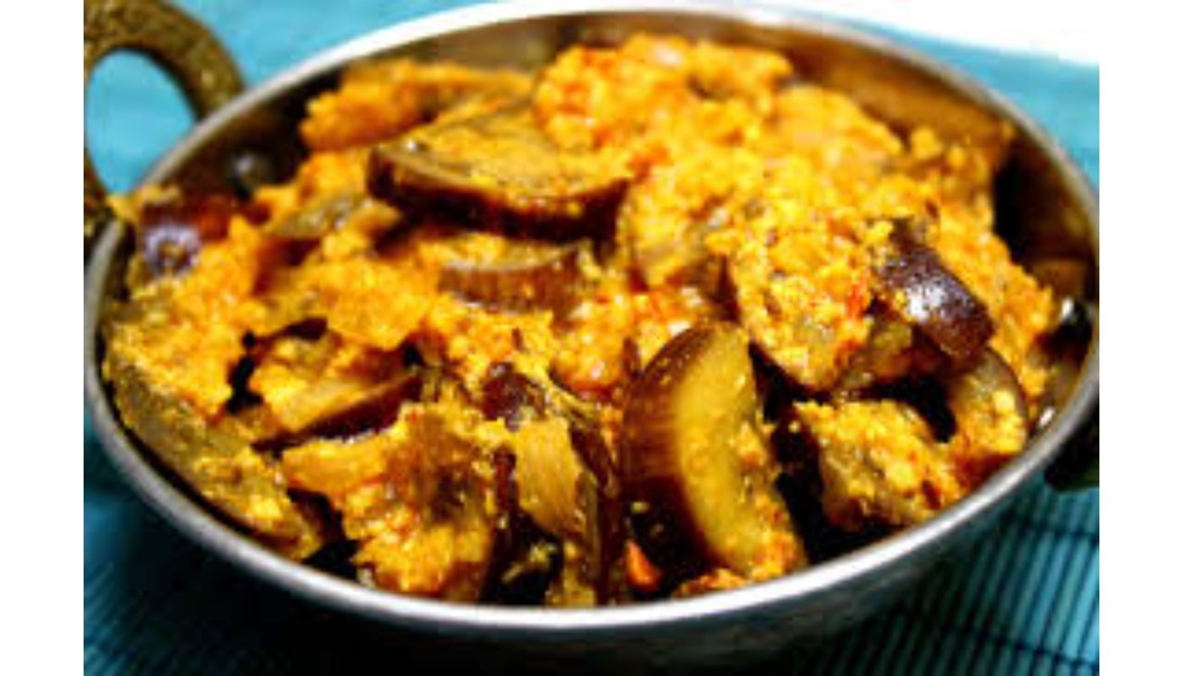 Eggplant Coconut Masala - Vegan, Gluten free.