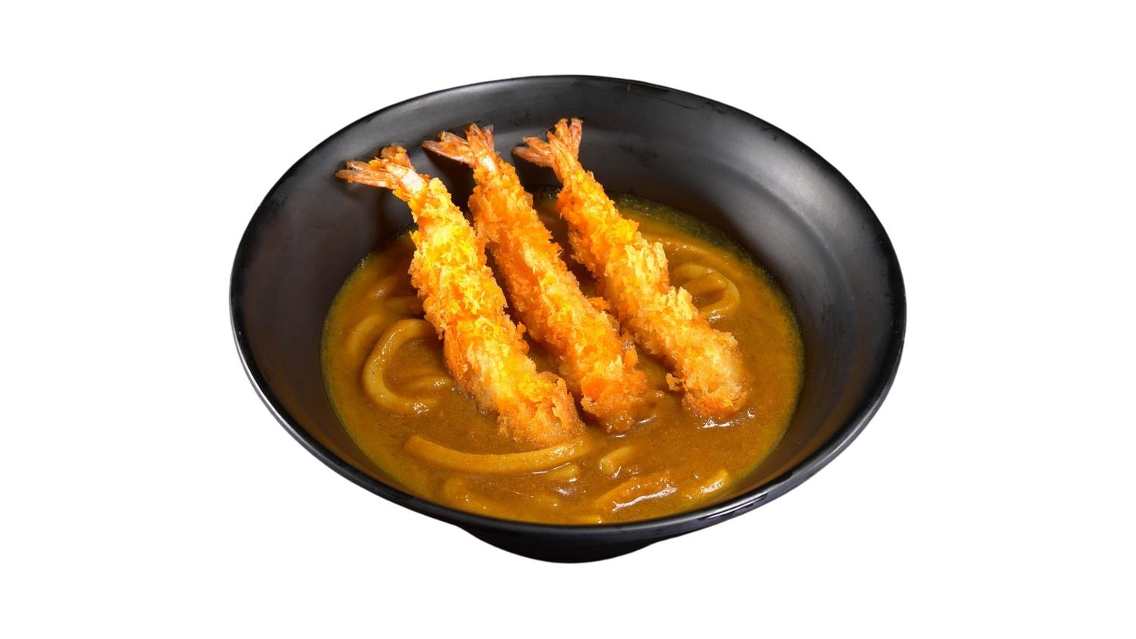 Curry Udon - Shrimp Katsu.