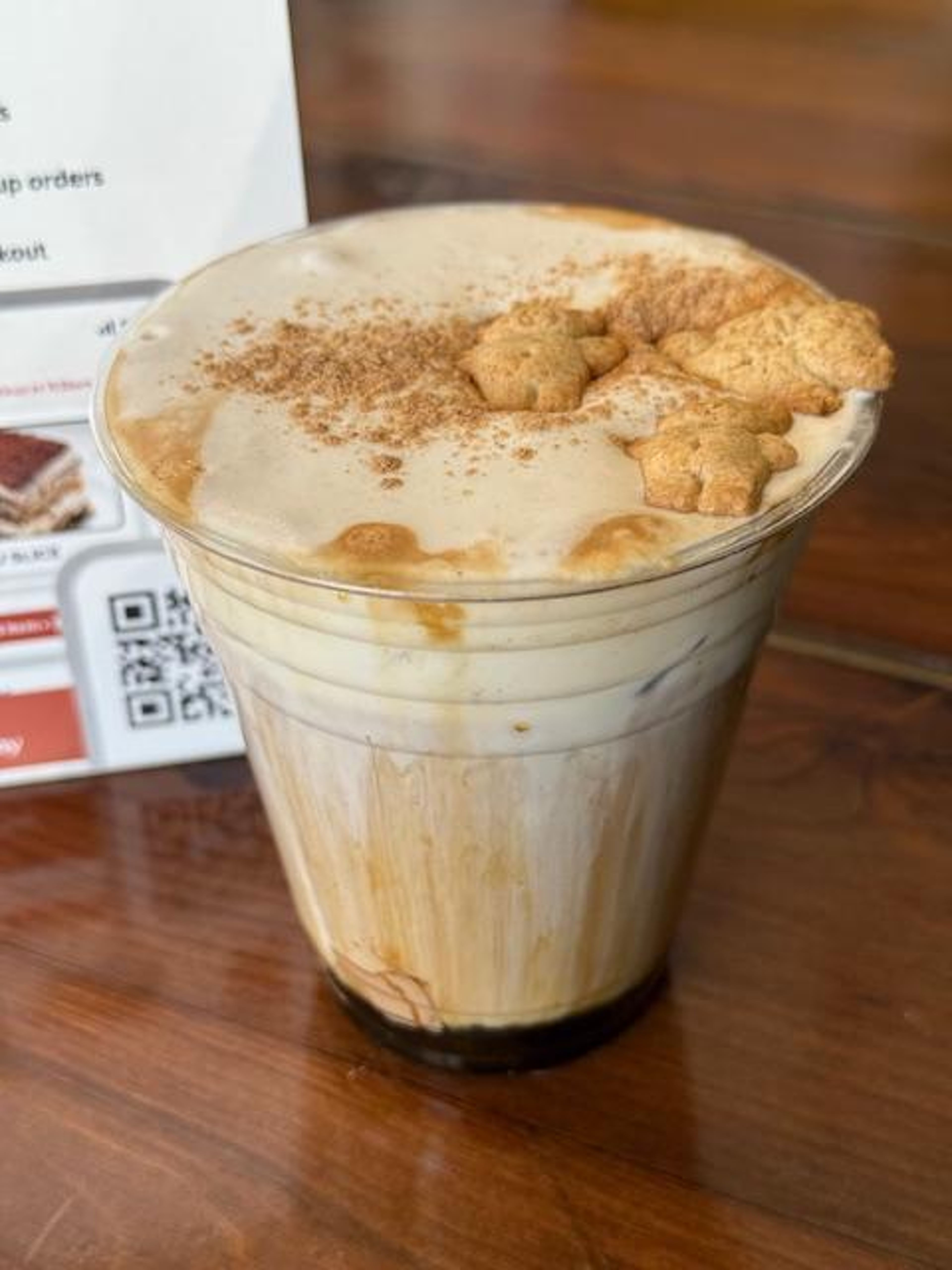 TEDDY GRAHAM LATTE.