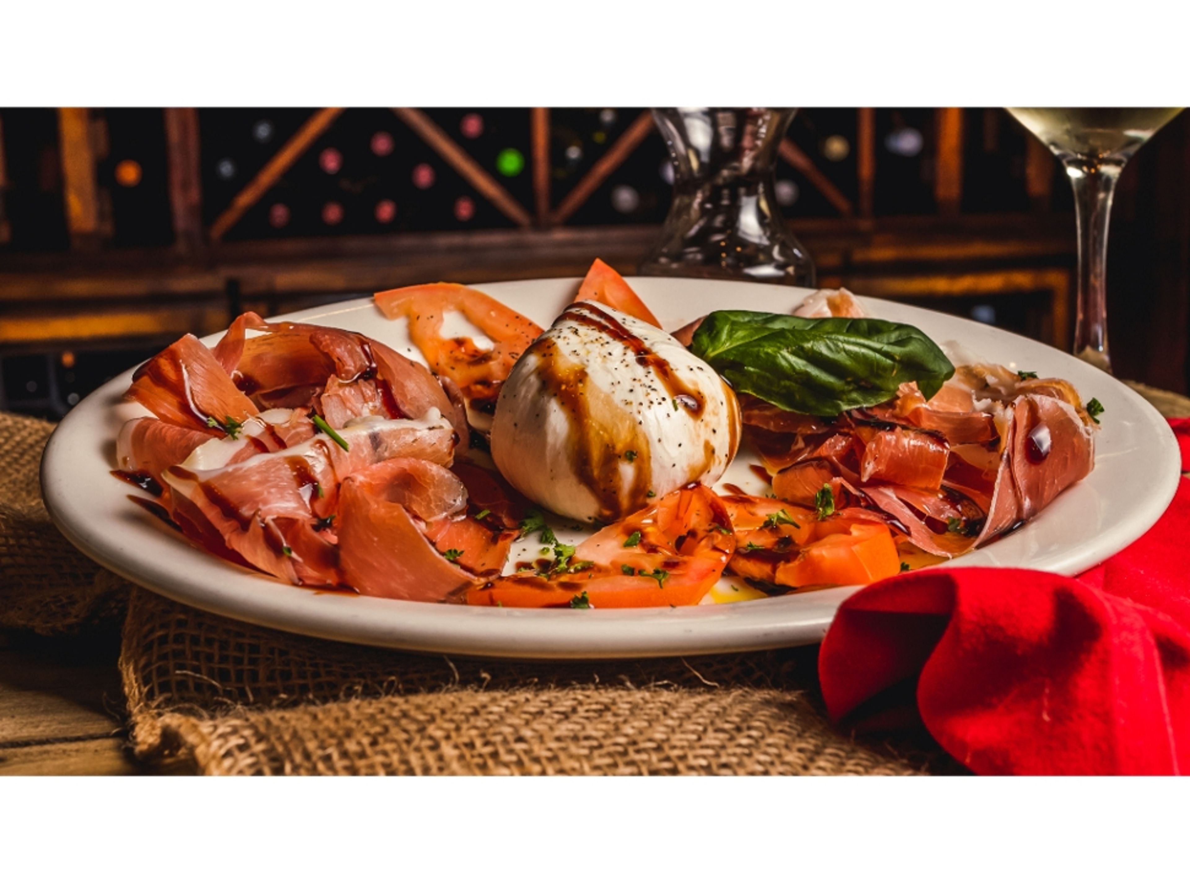 Prosciutto & Burrata.