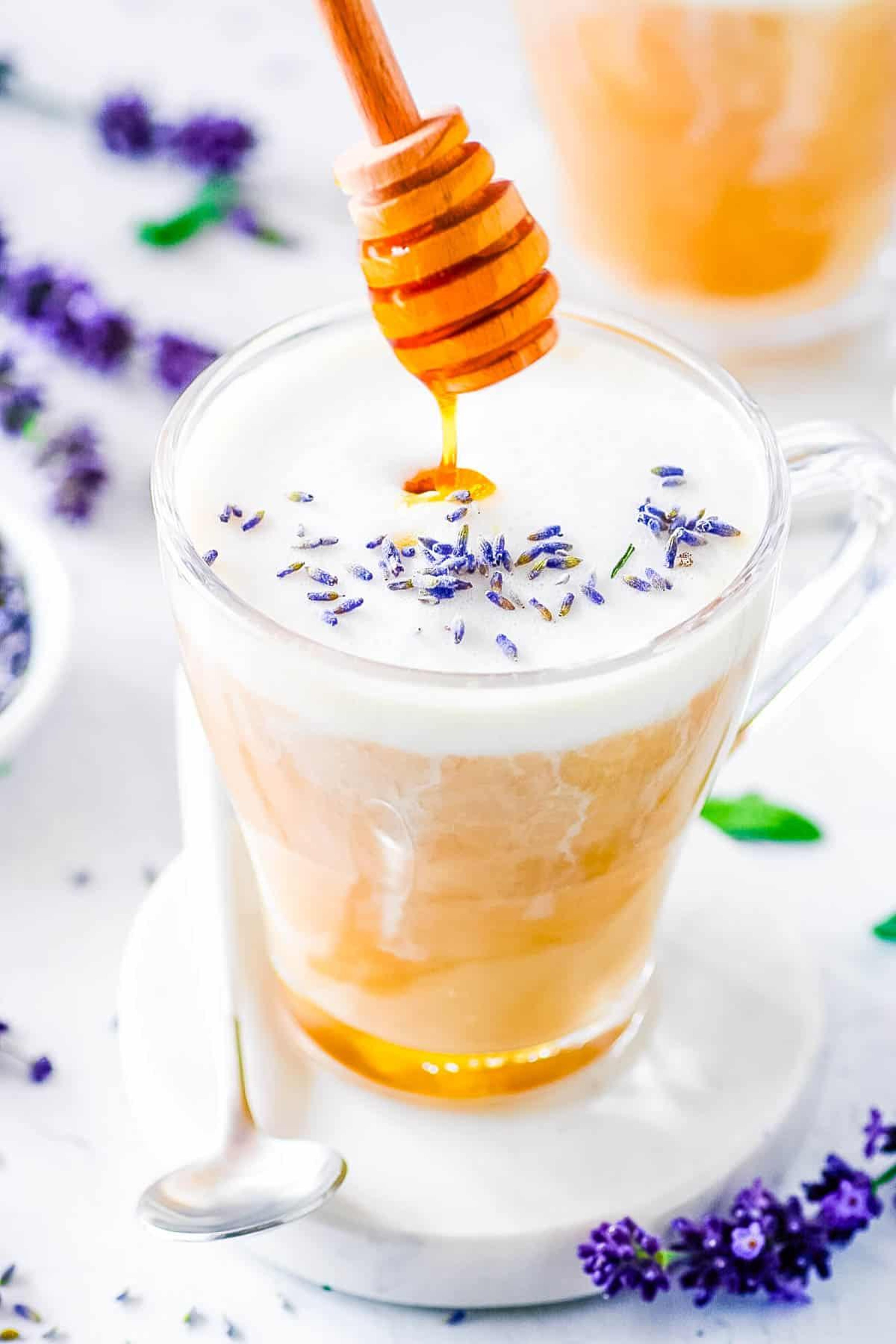 Honey Lavender Latte.