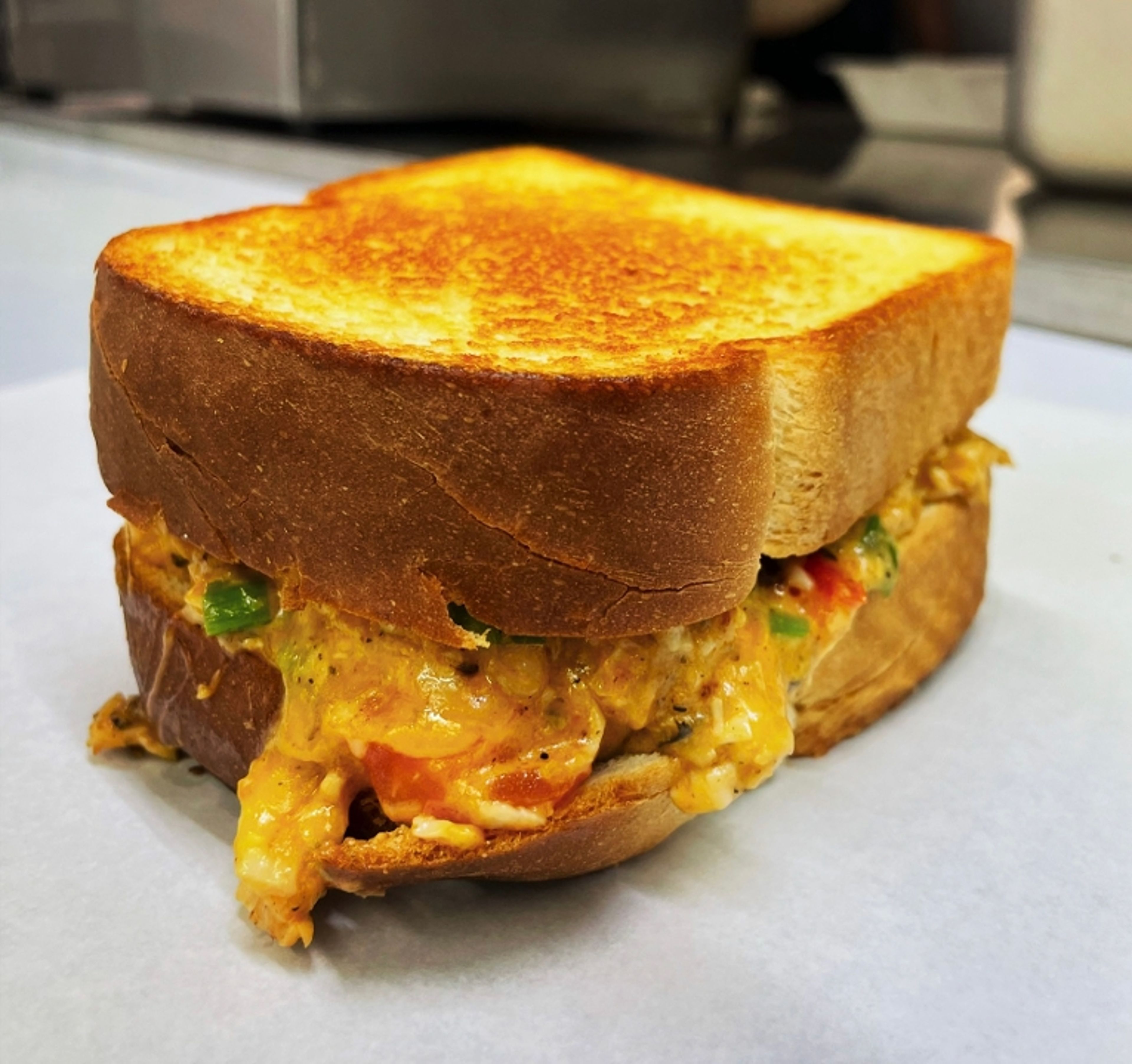 Chicken Chop Cheese sandwich only.