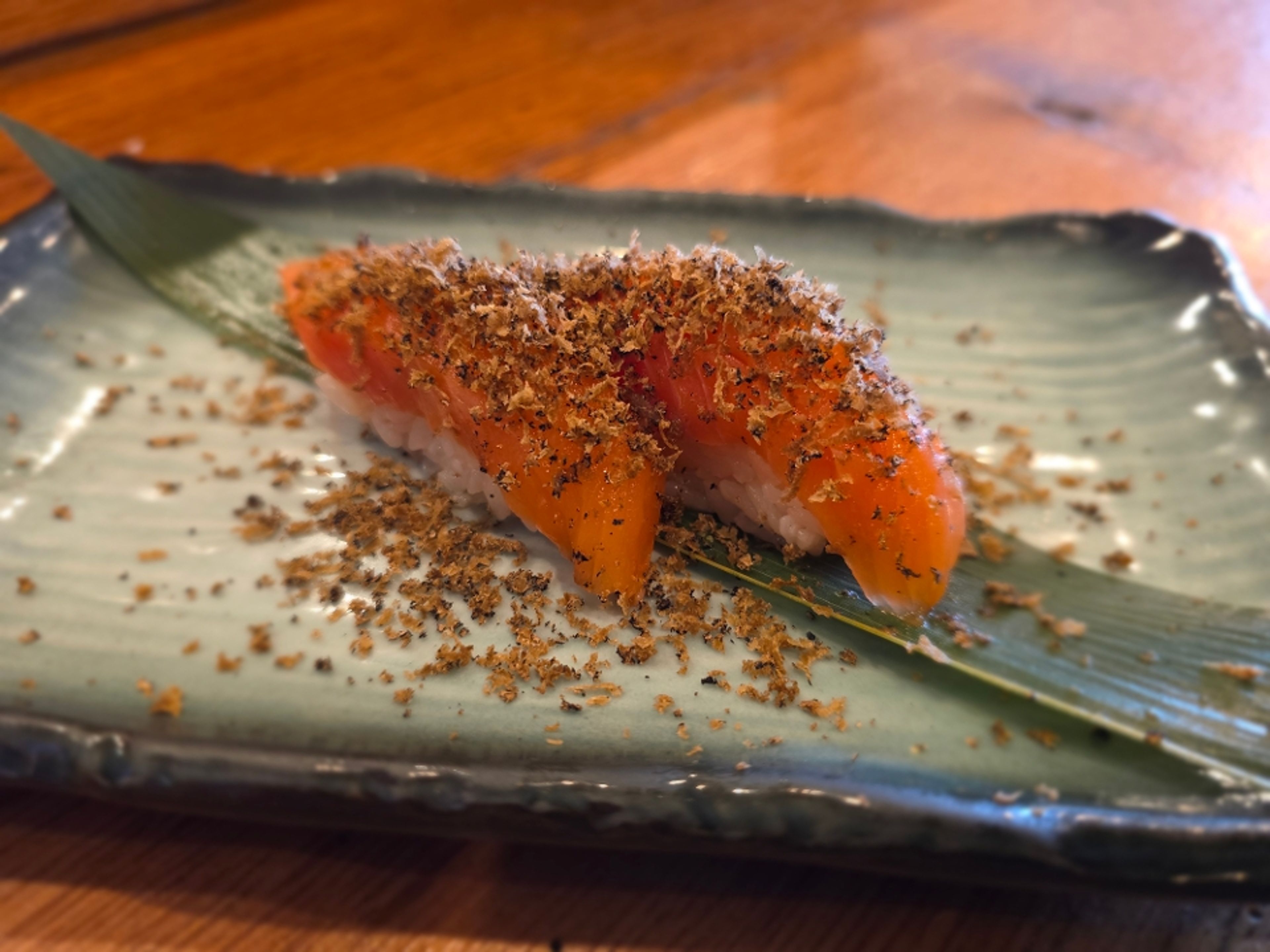 Smoked Salmon Truffle**.