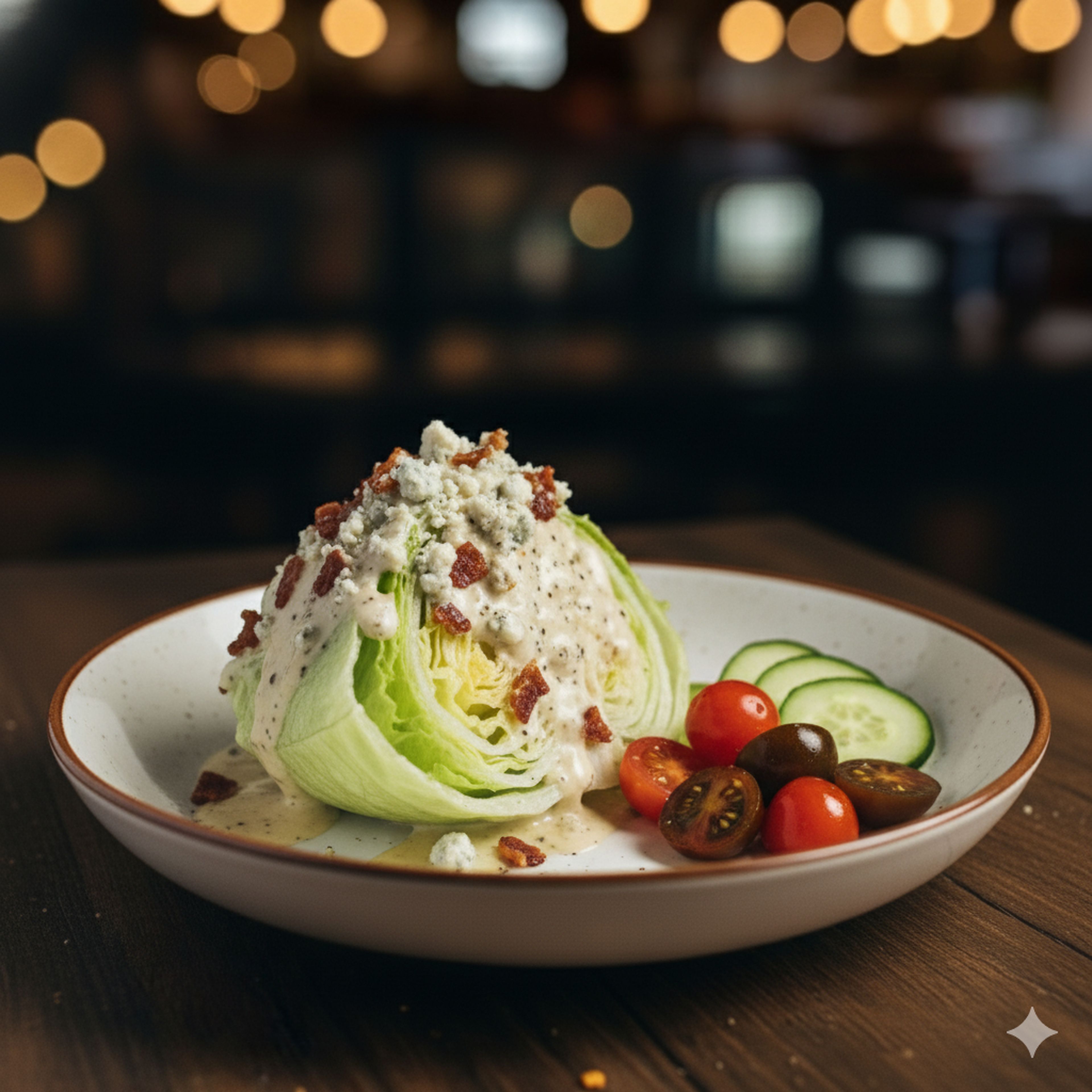 Classic Wedge Salad.
