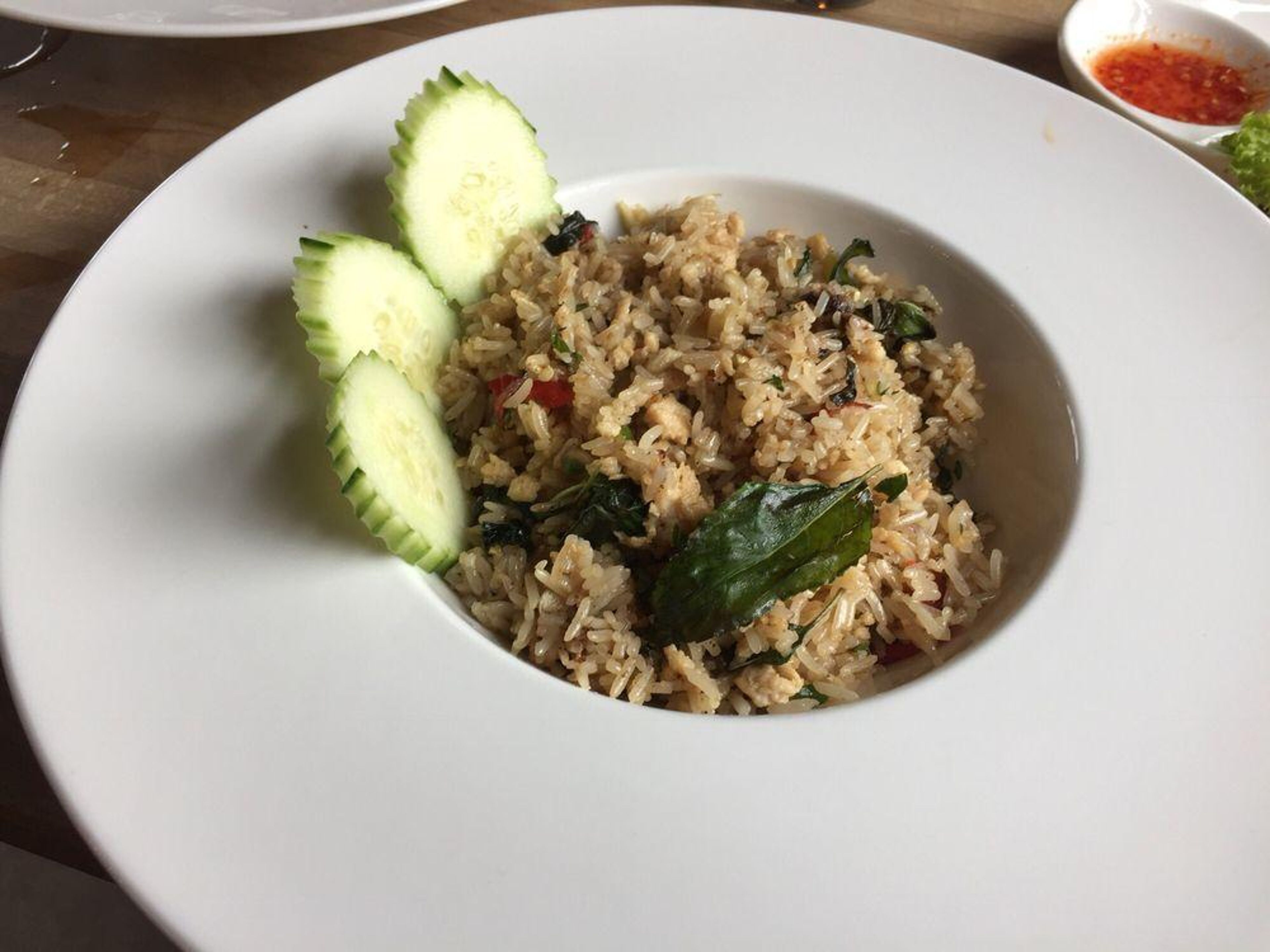 Holy Basil Fried Rice.