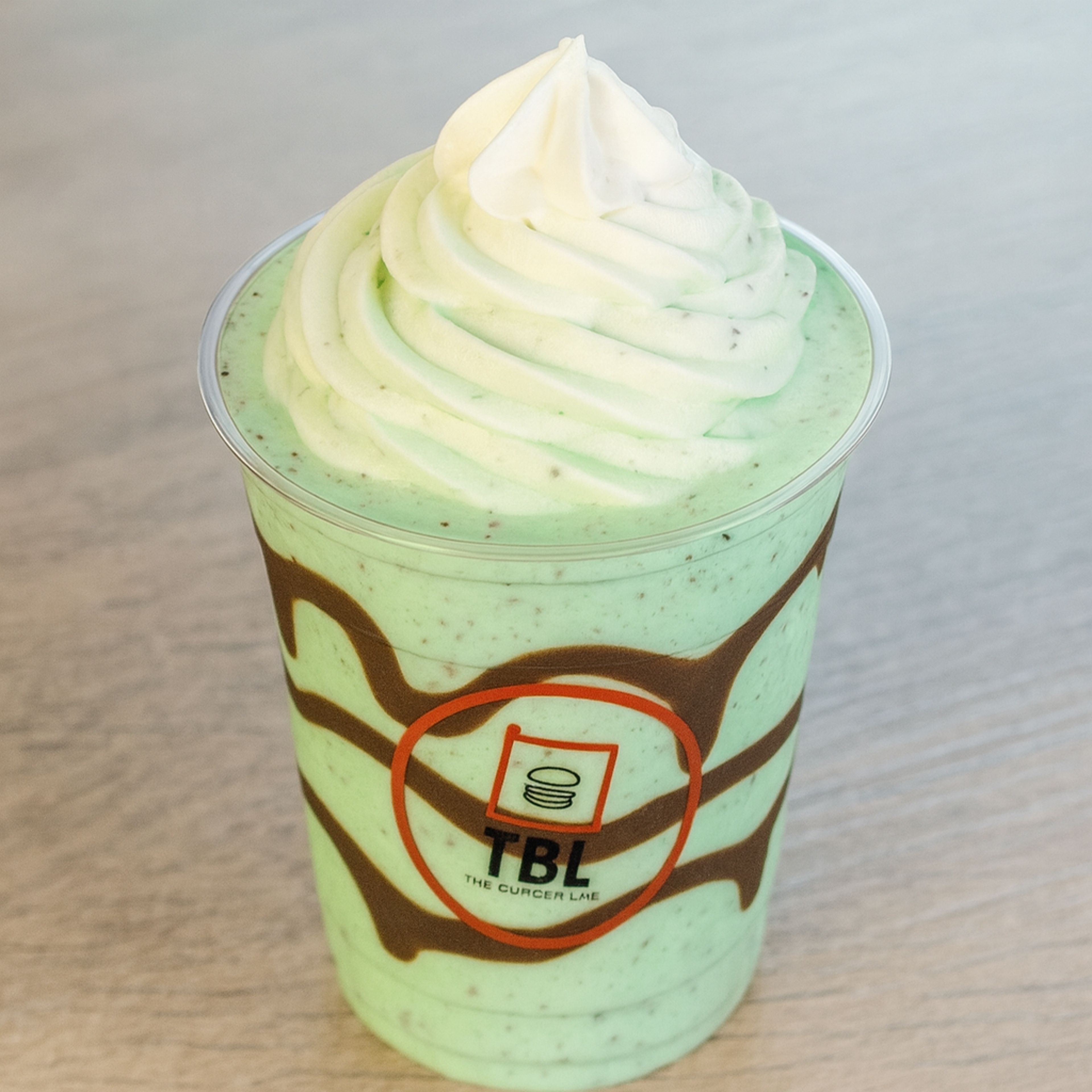 Mint Chocolate Milkshake (16 Oz).