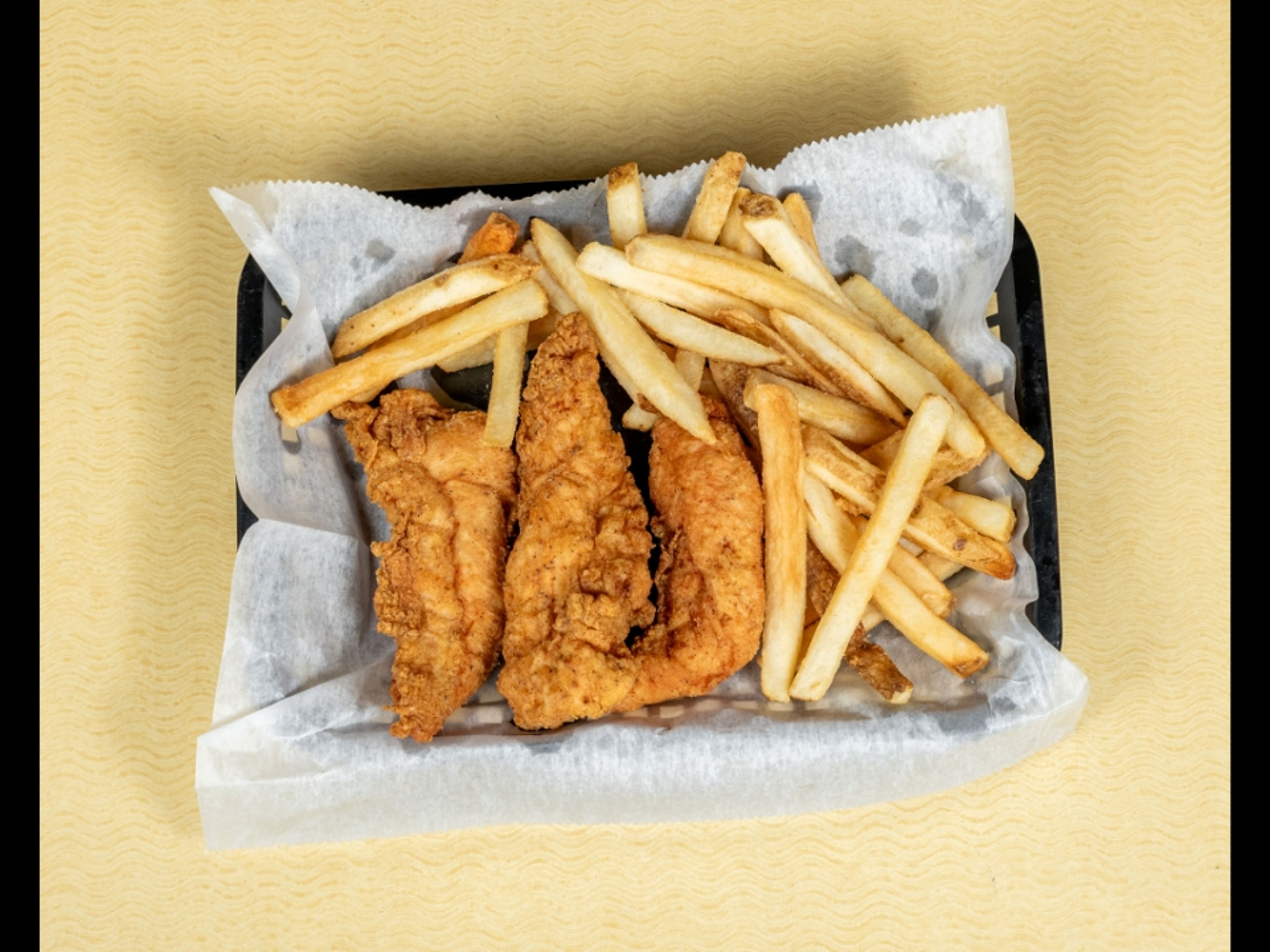 Chicken Tender Basket.