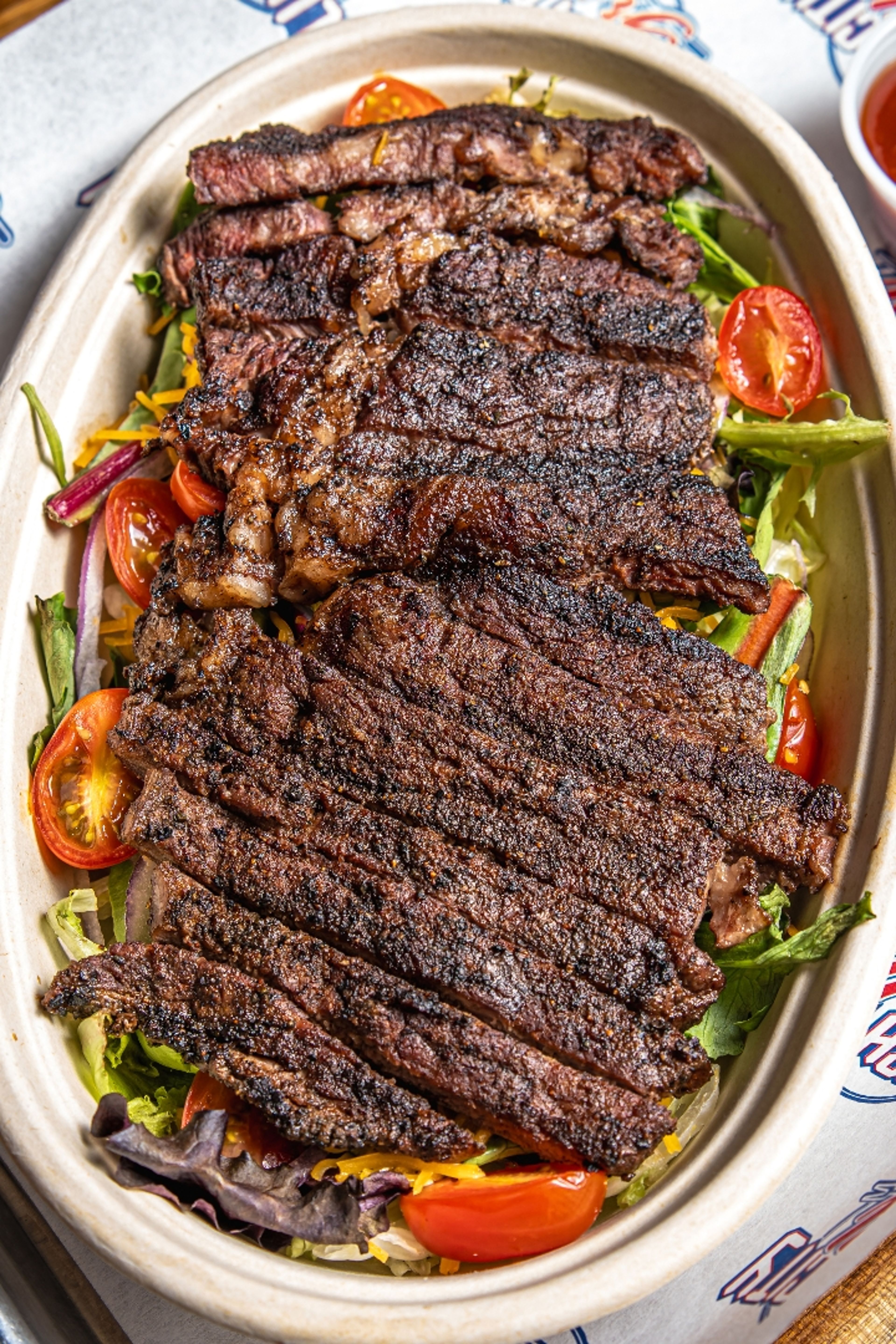 Grilled Ribeye Steak Salad.