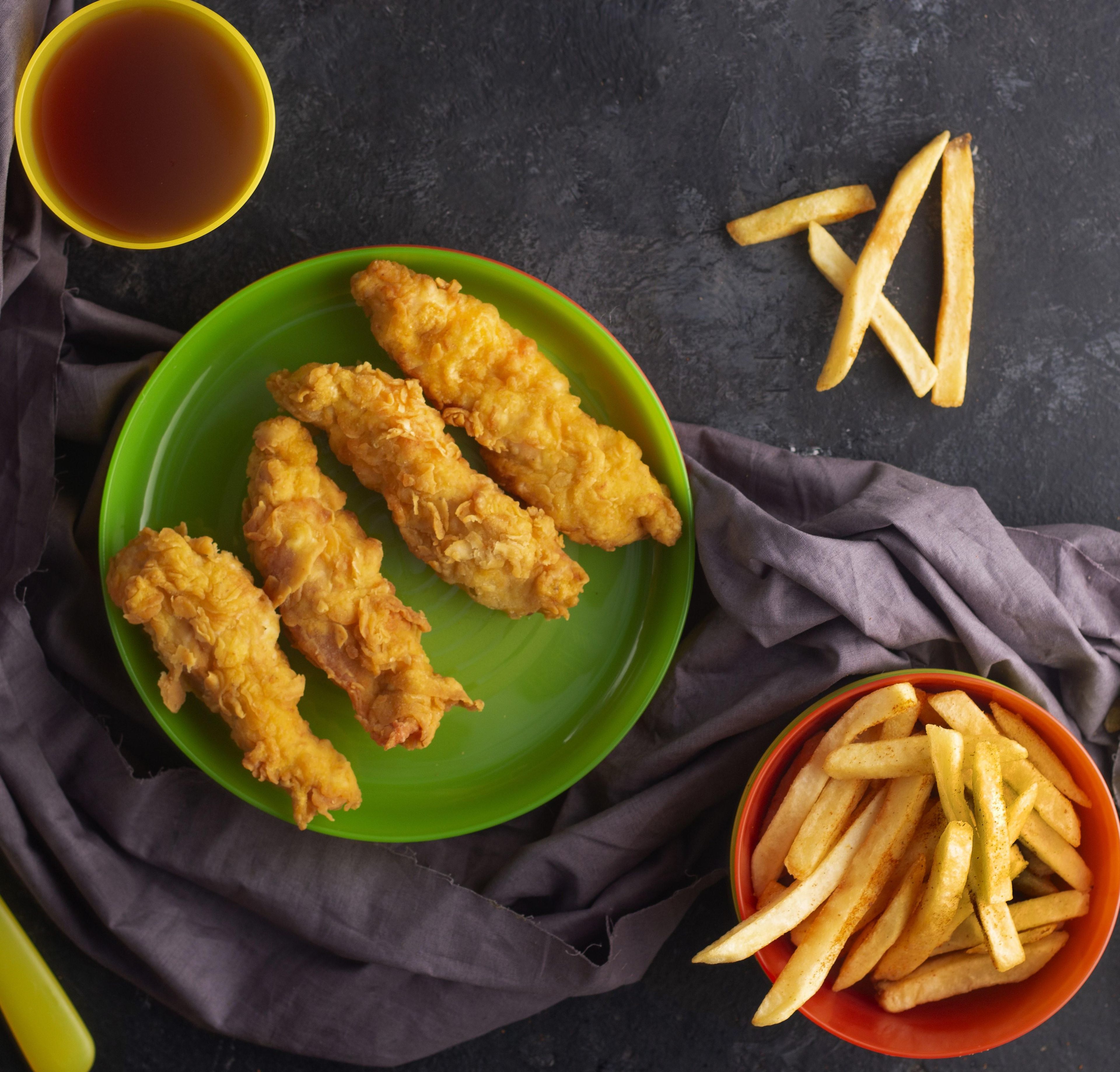 Kids Chicken Tenders.