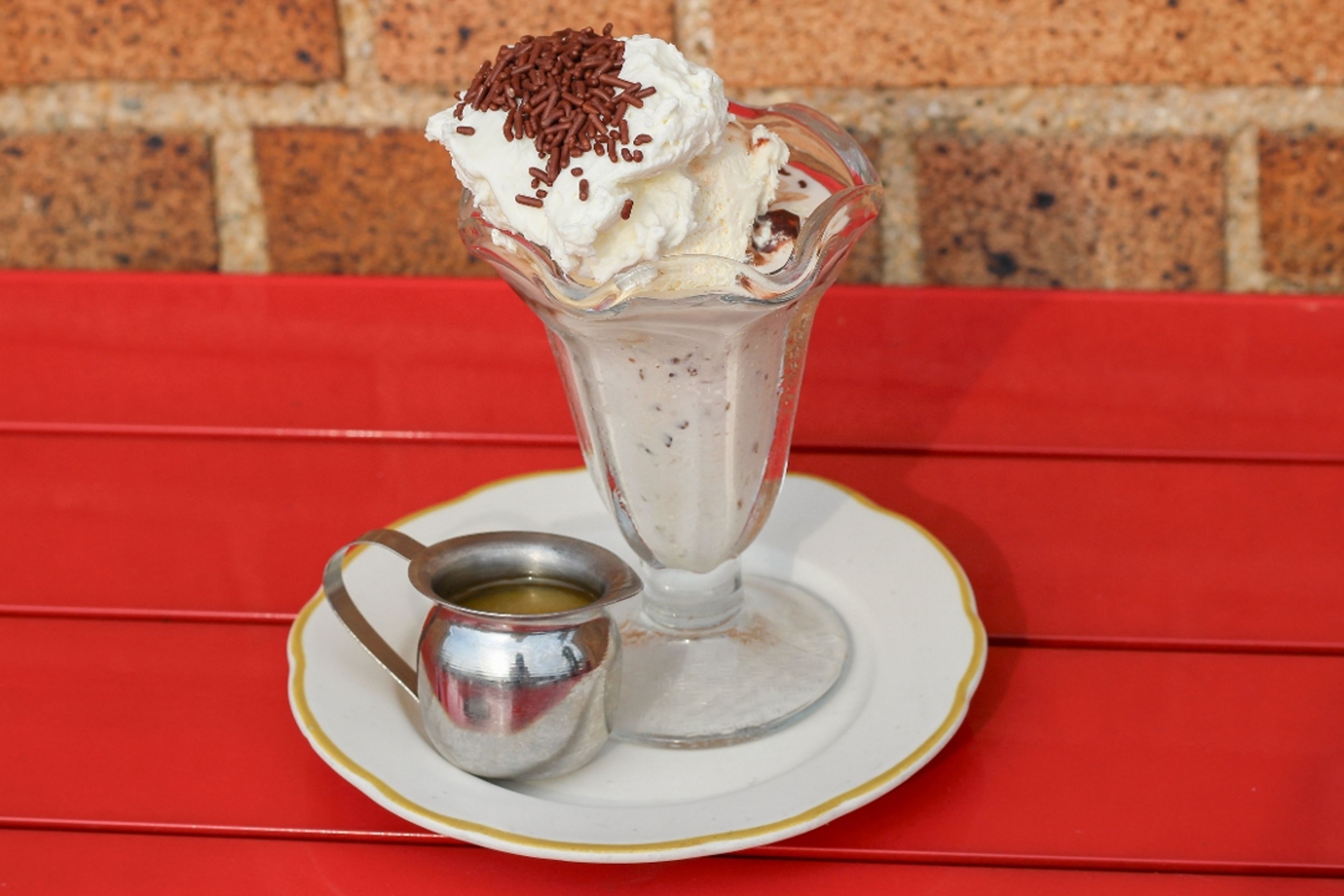 Hot Butterscotch Sundae.