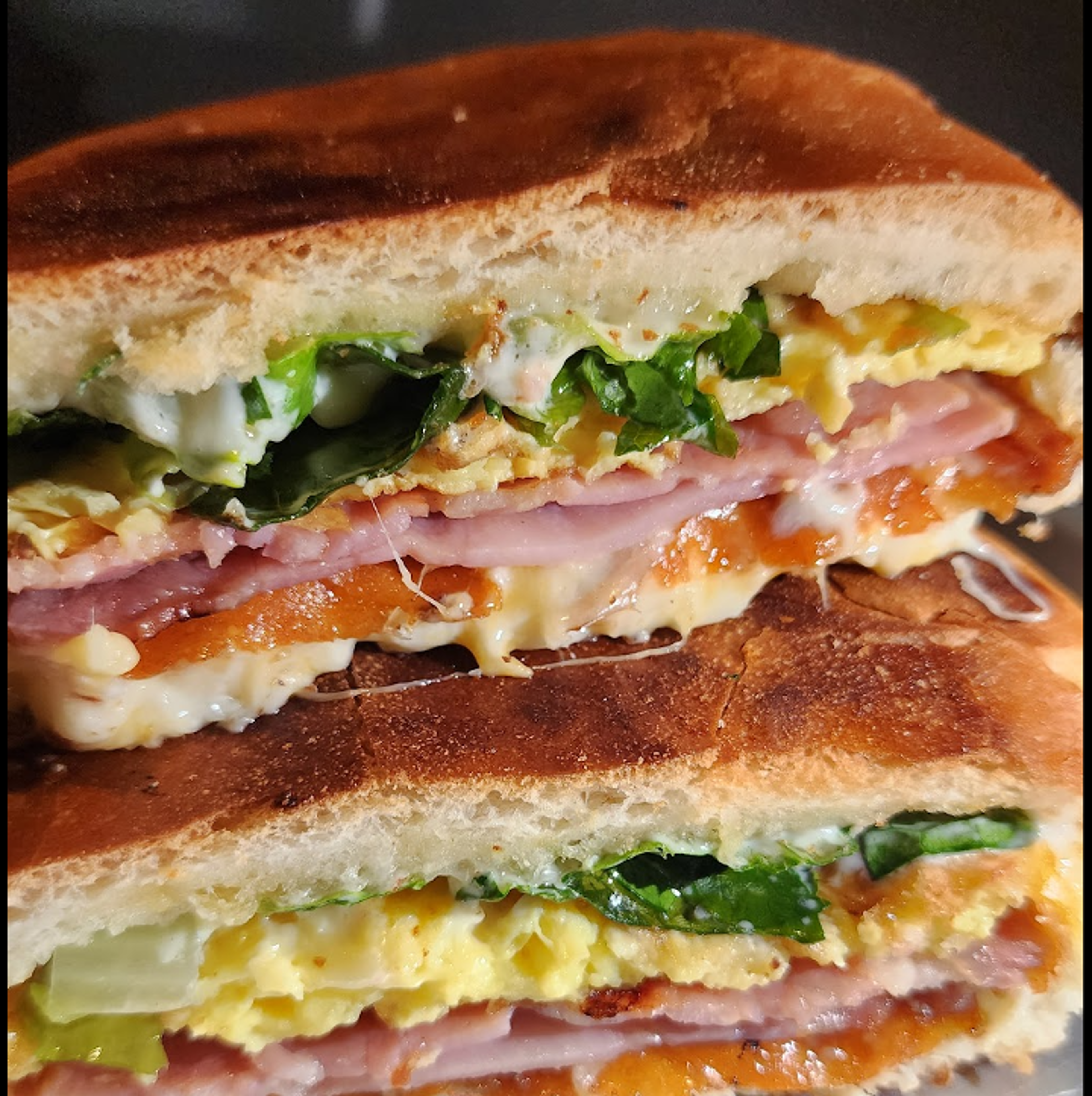 Ham & Egg Torta.