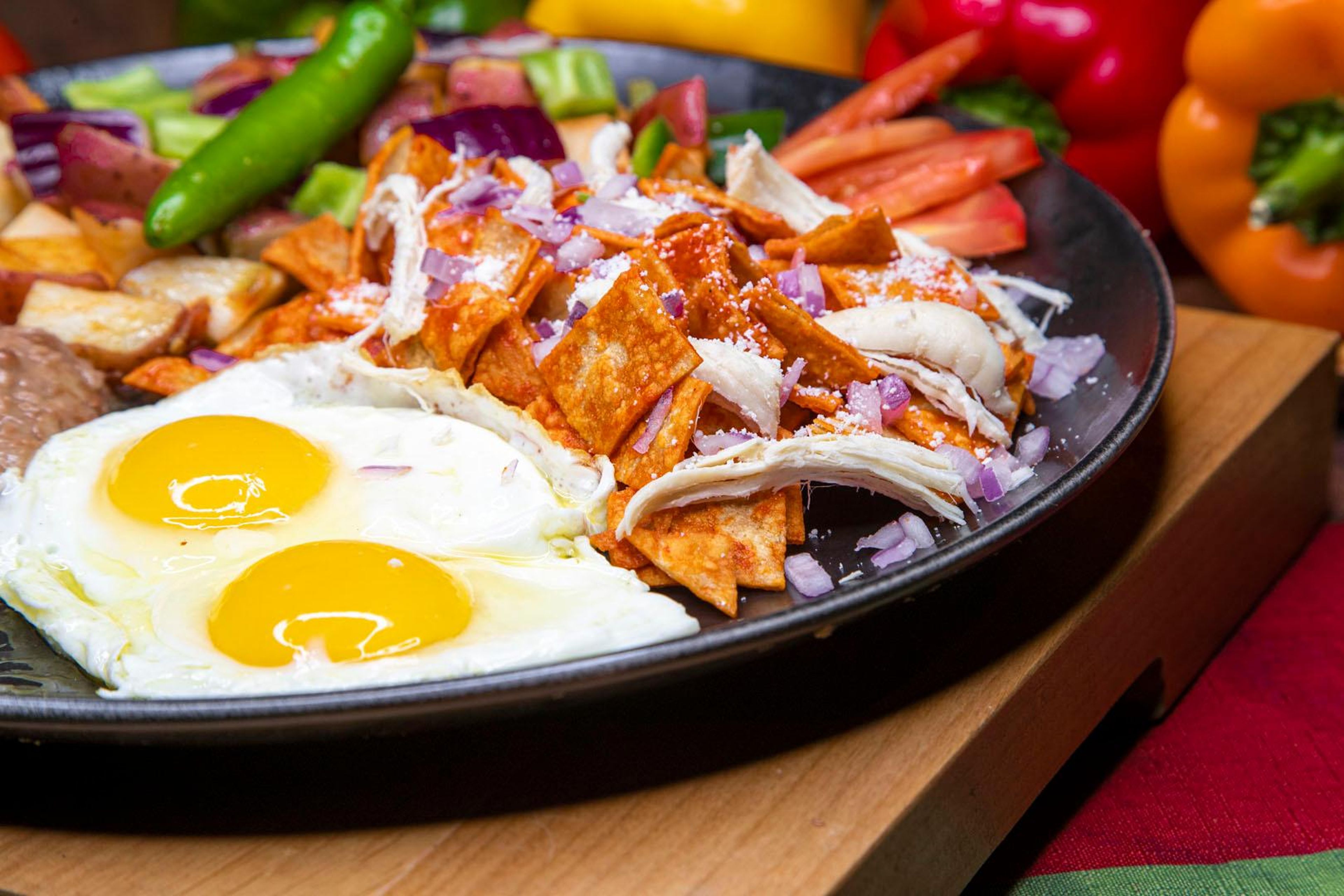 Chilaquiles Mary Style.