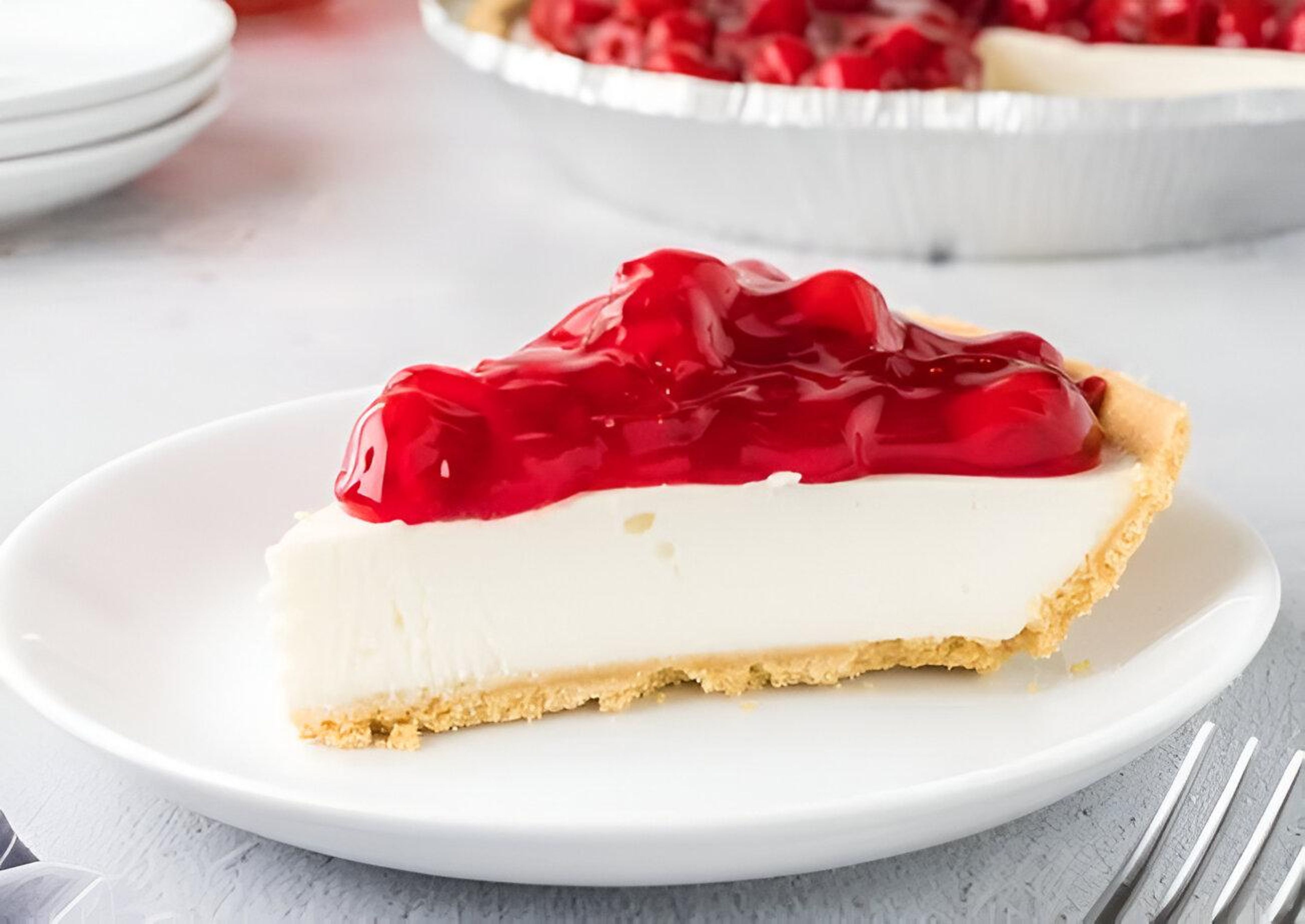 Strawberry cheesecake.