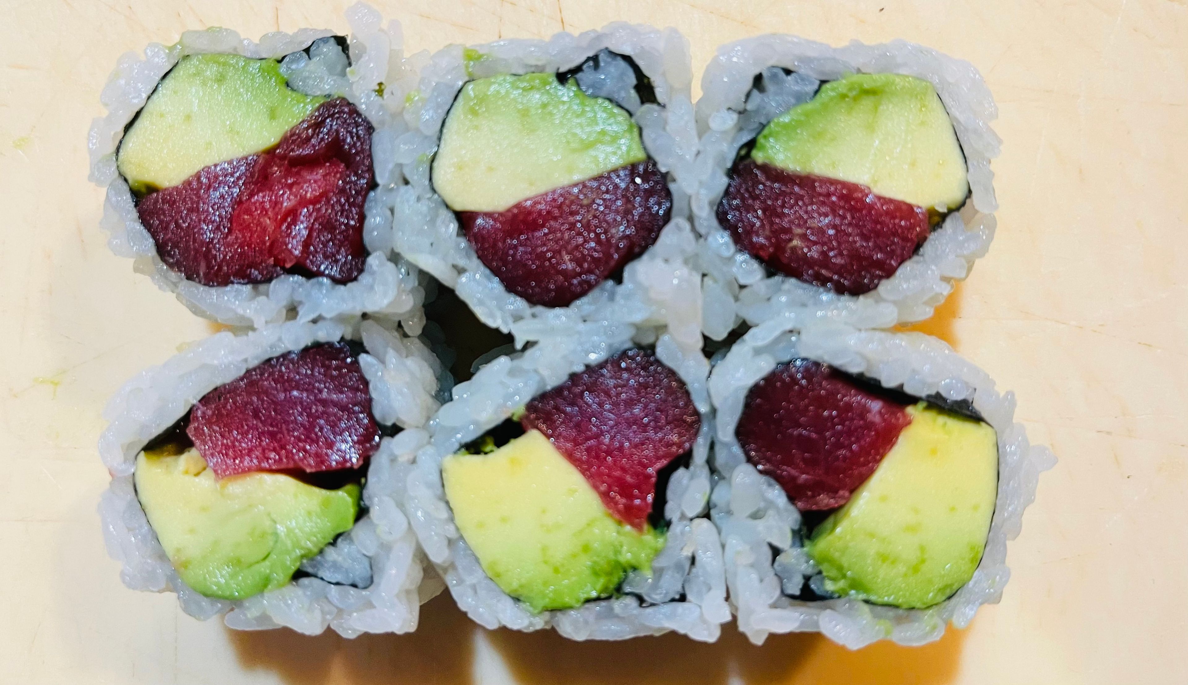 Tuna Avocado Roll.