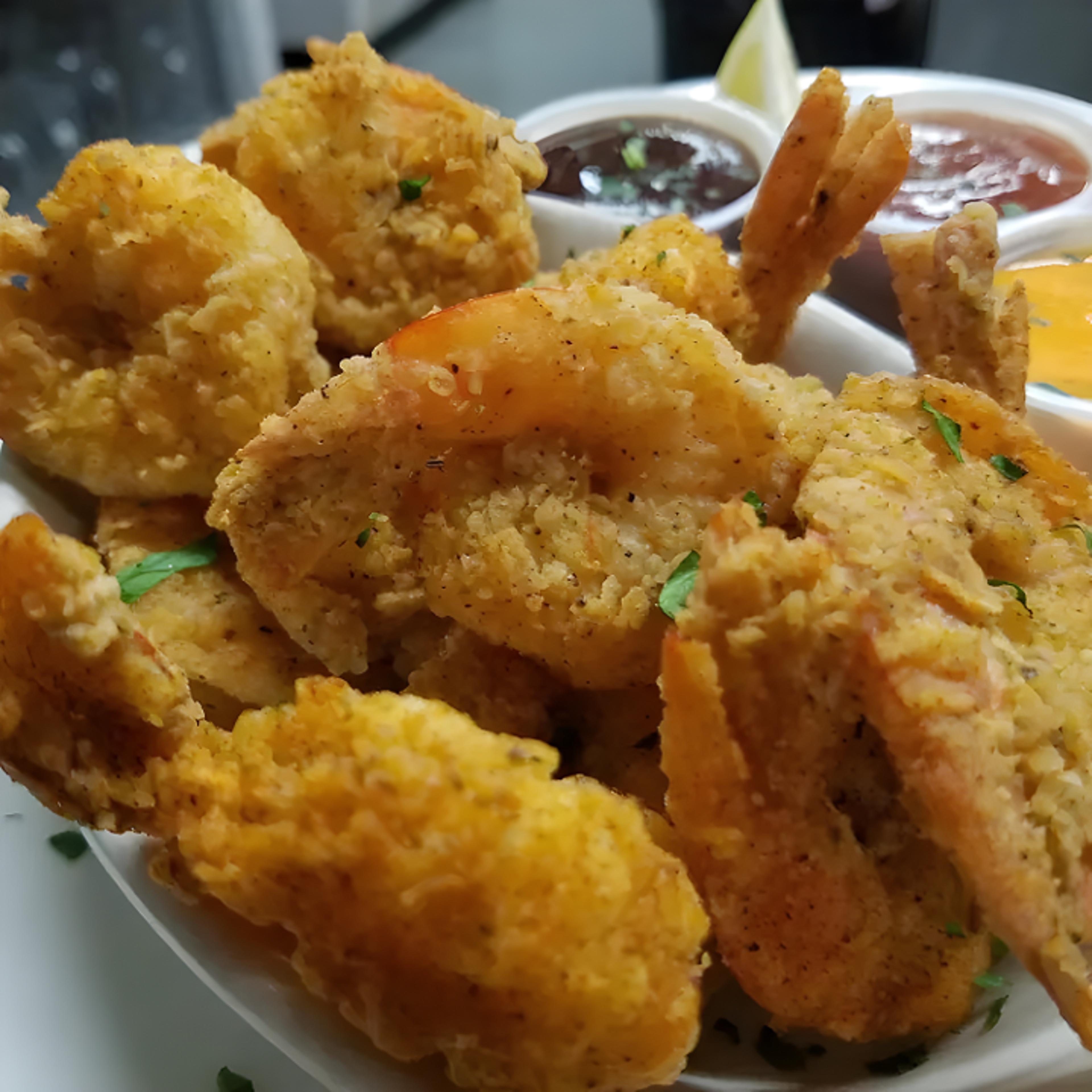 Fried Shrimp Dinner.