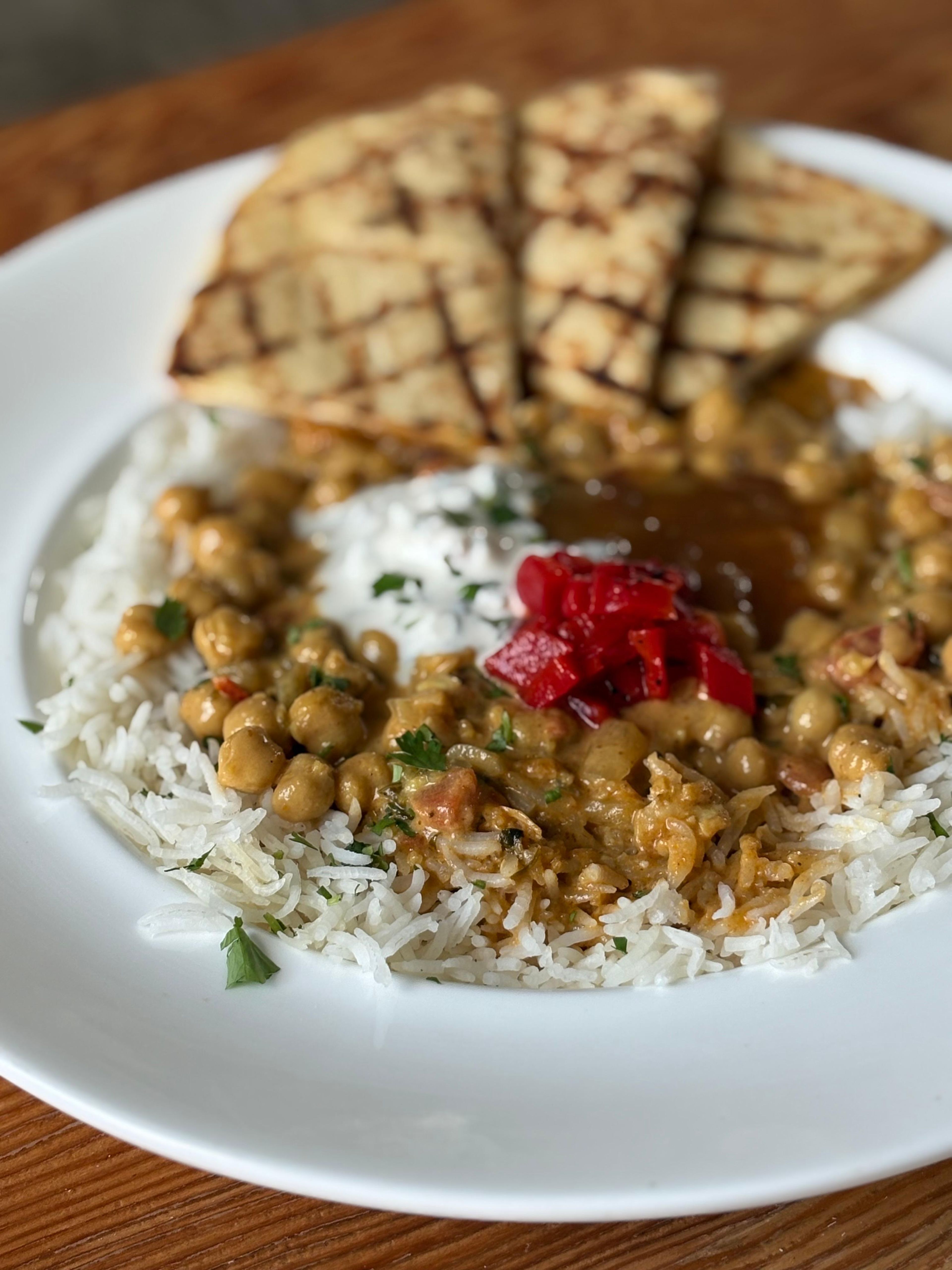 Veggie Chickpea Curry.