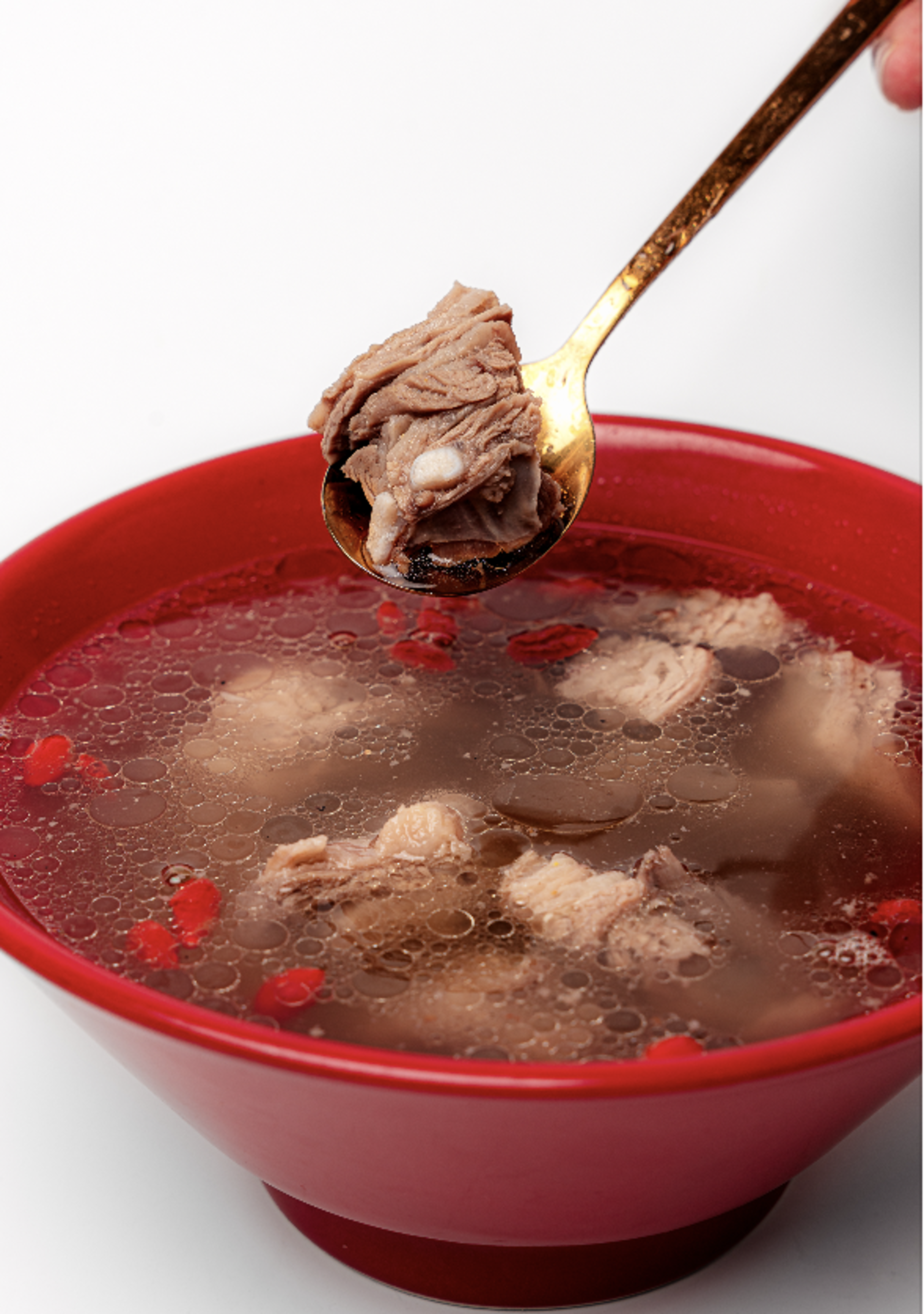 Stewed Mutton Soup 清炖羊腩汤.