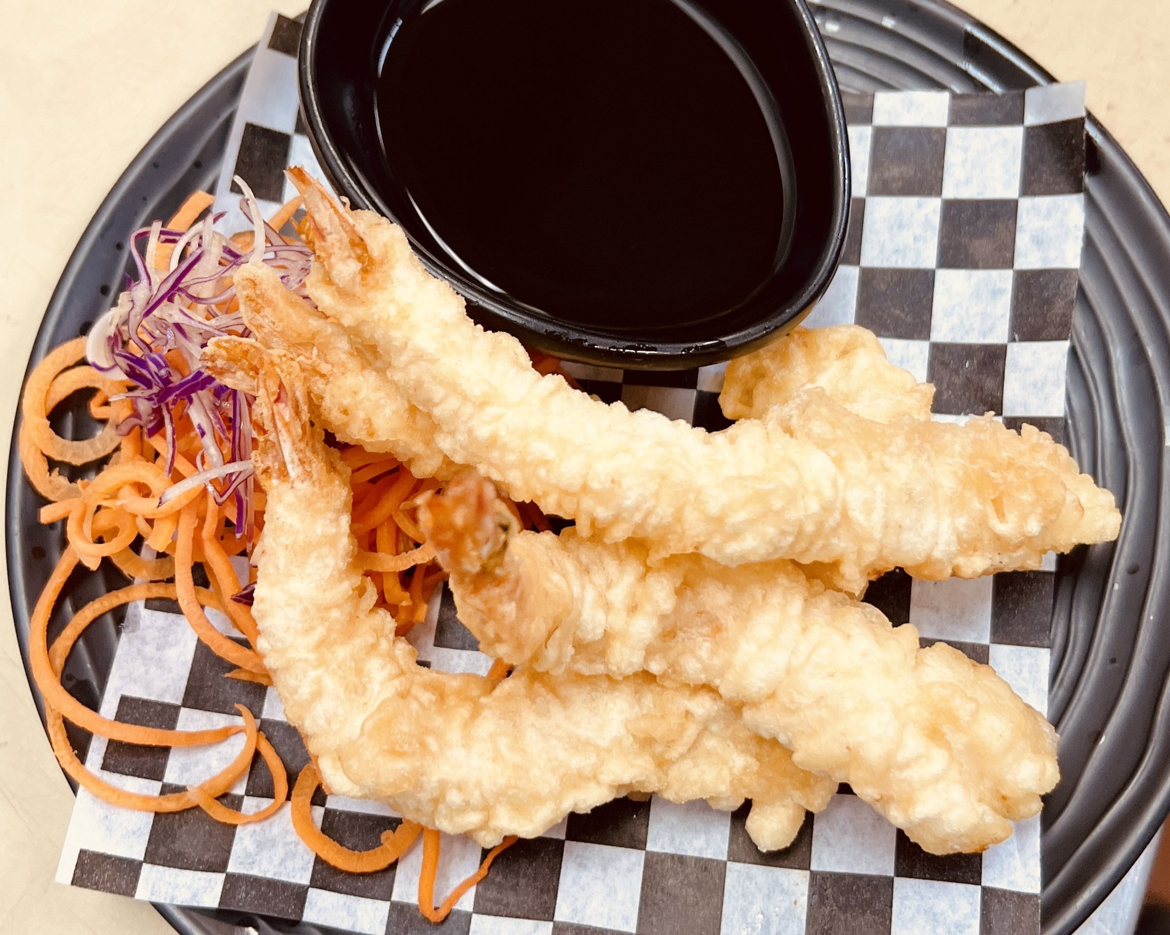 Shrimp tempura 4 pcs..