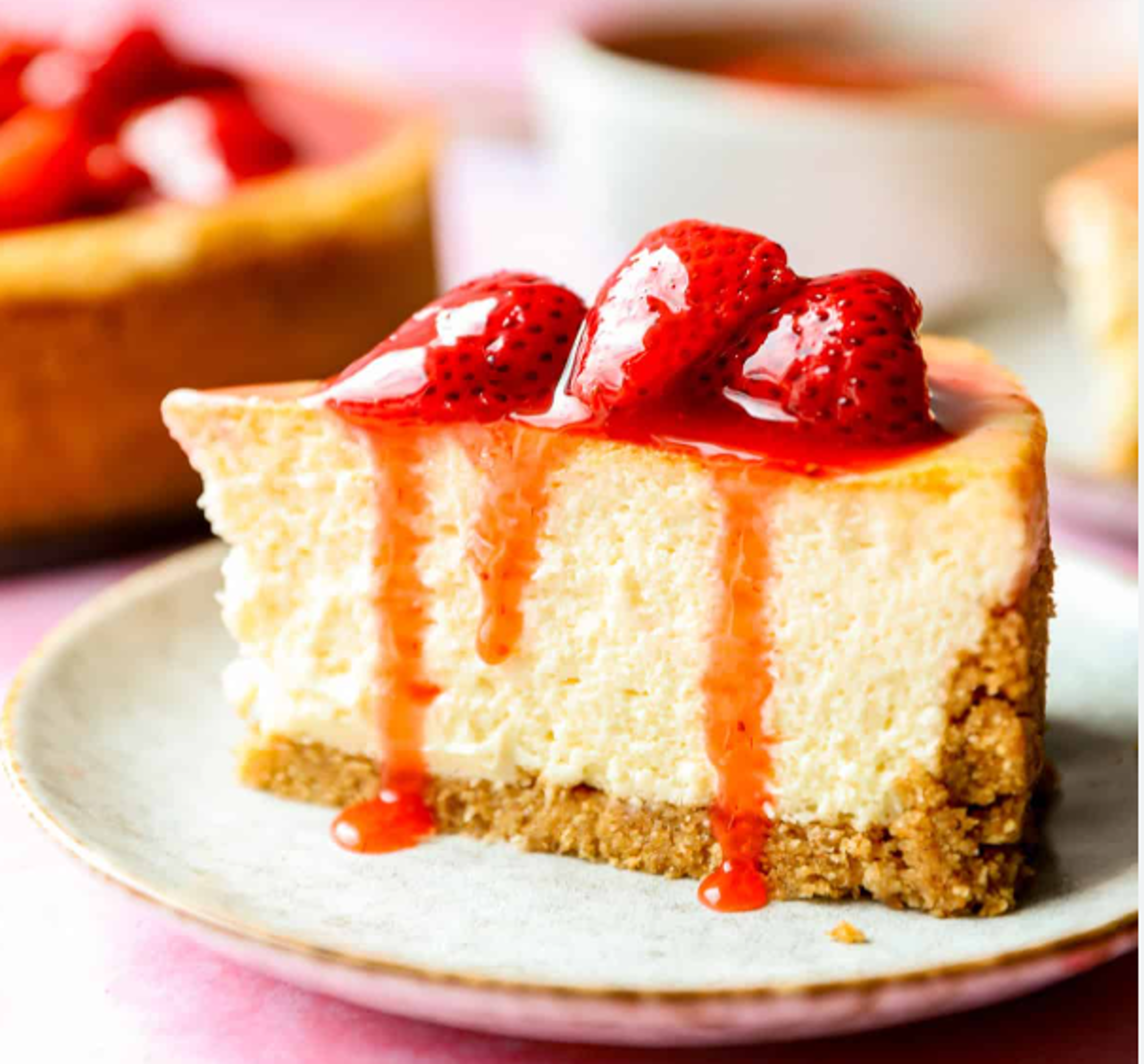 Strawberry Cheesecake.