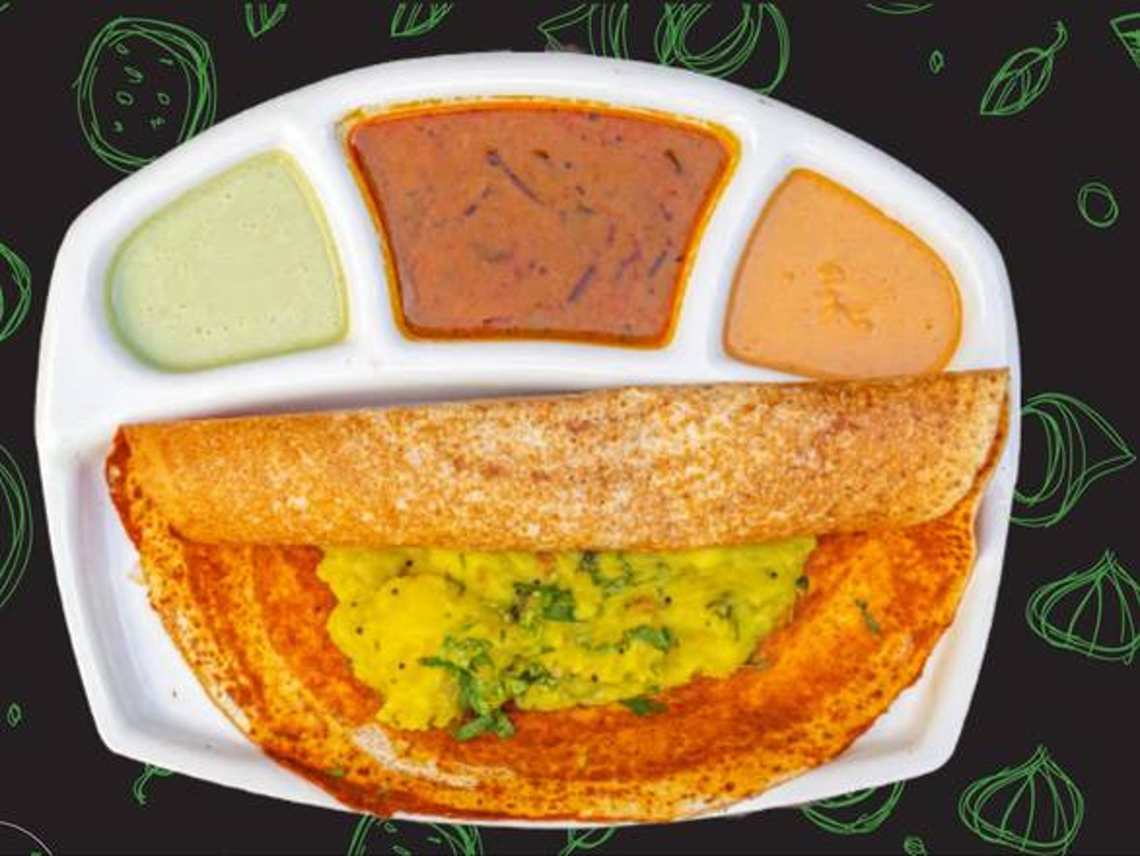 Mysore Masala Dosa.