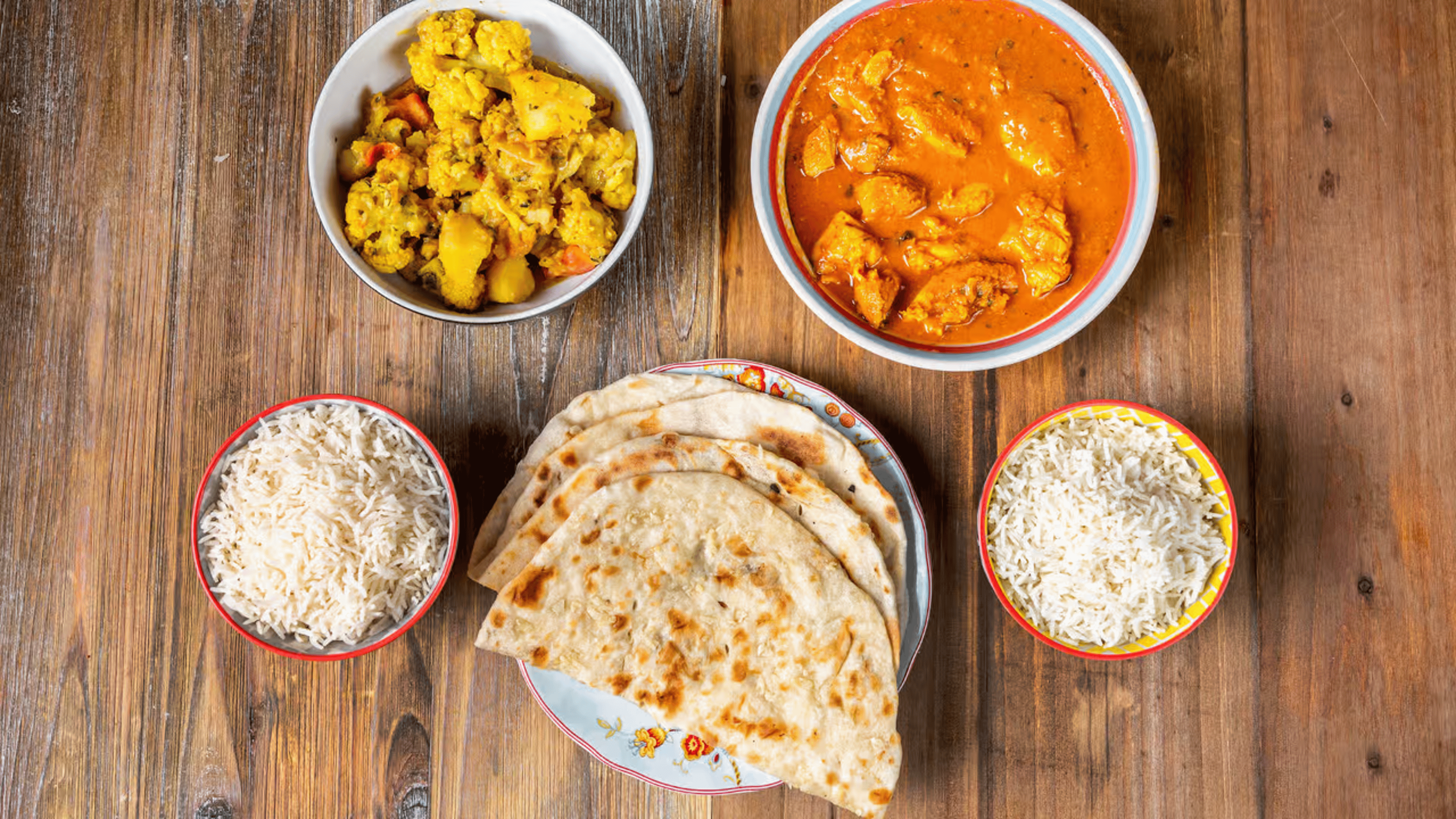 2 Dish Entrée Special - Chicken & Vegetarian Combo.