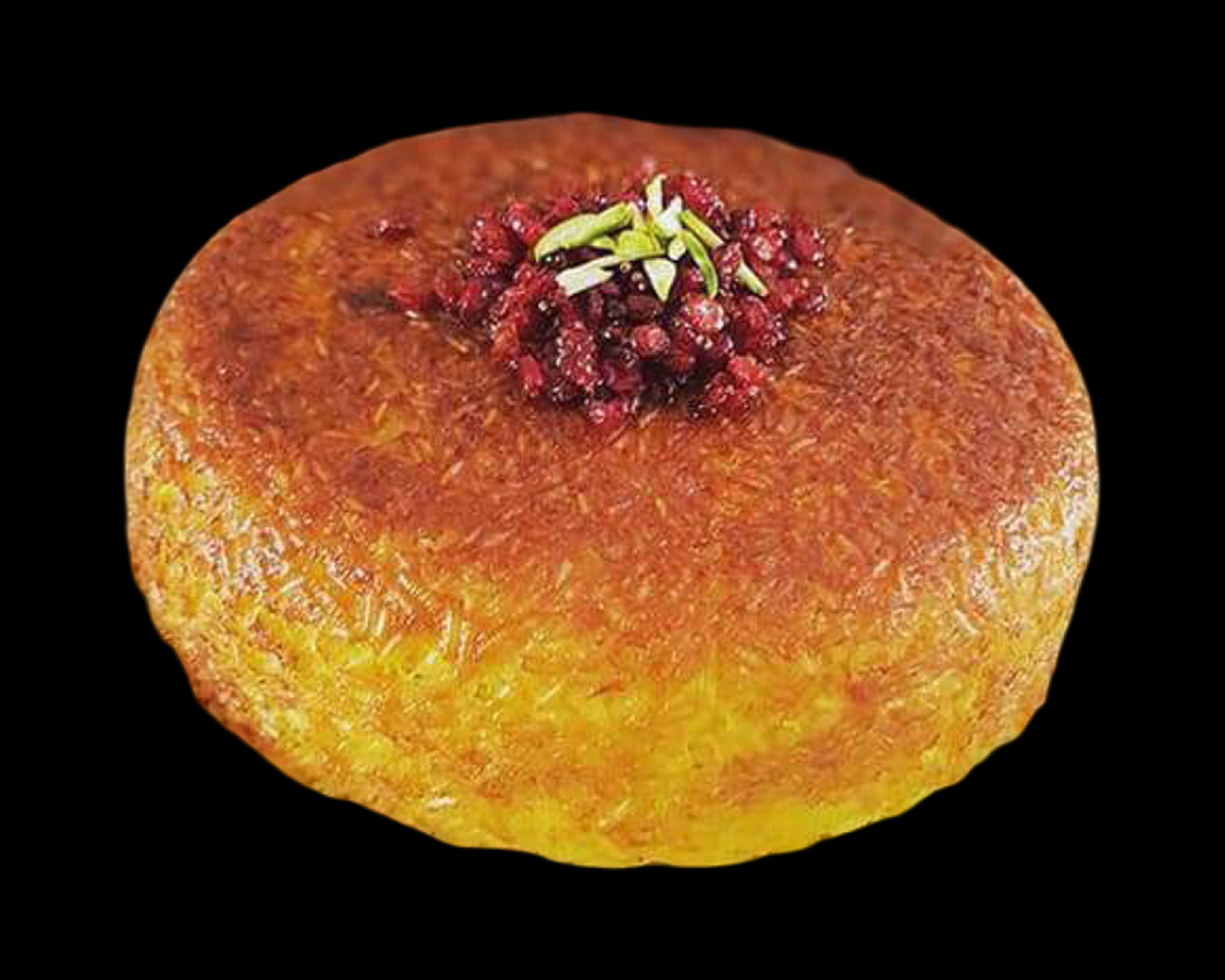Saffron Chicken Tahchin (ته چین).