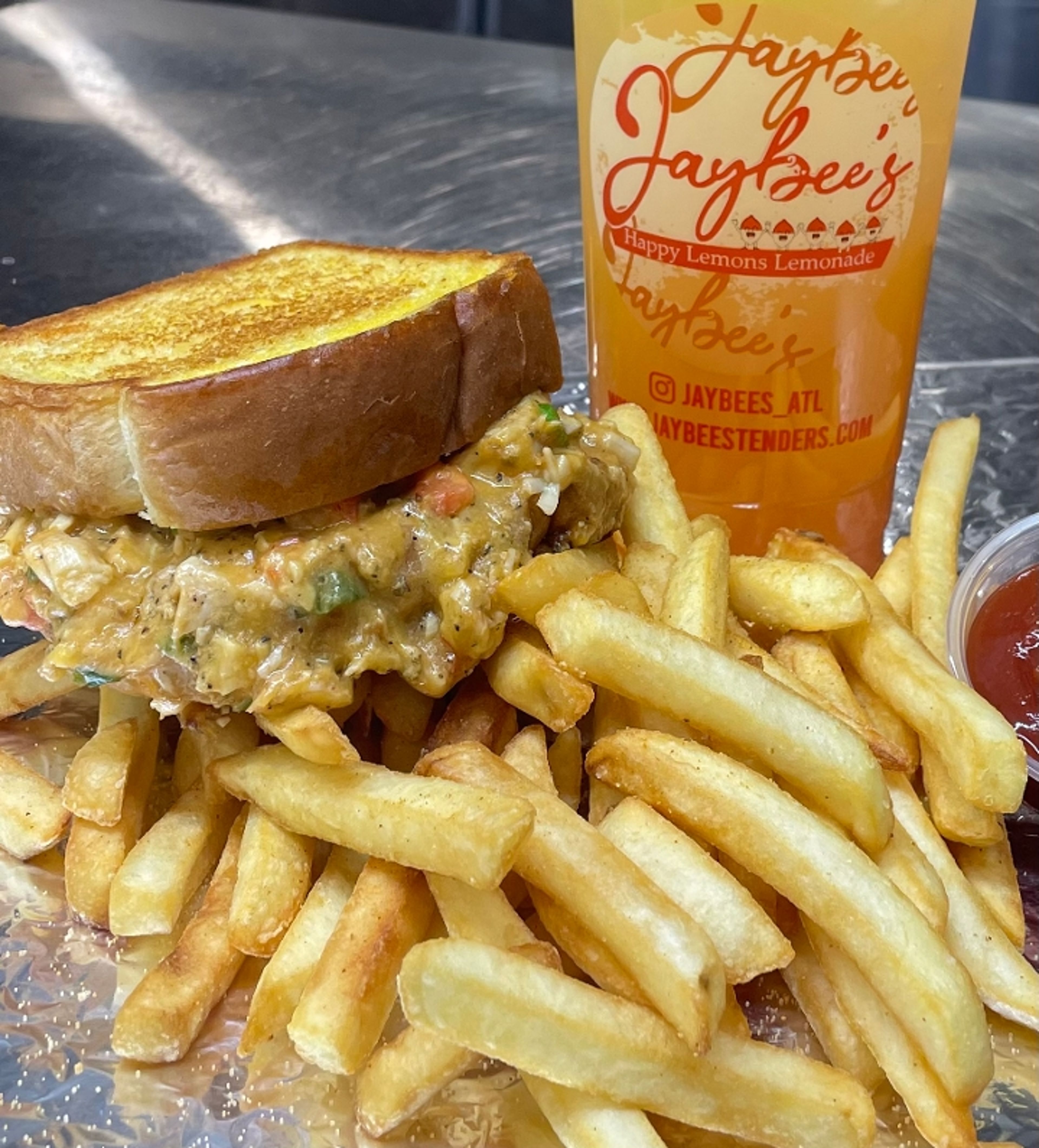 Chicken Chop Cheese Combo.