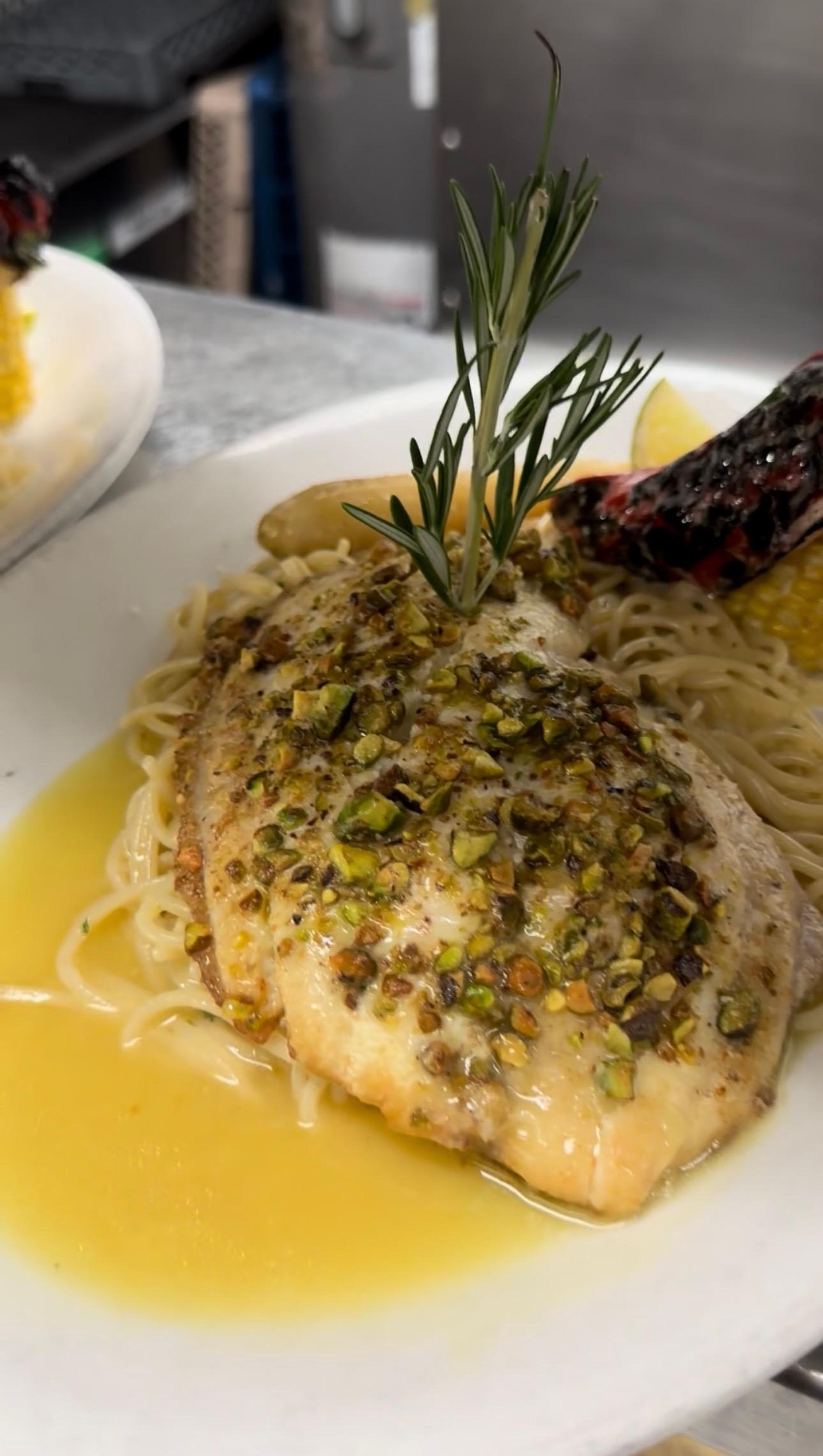 Yellow Tail Snapper Filet.