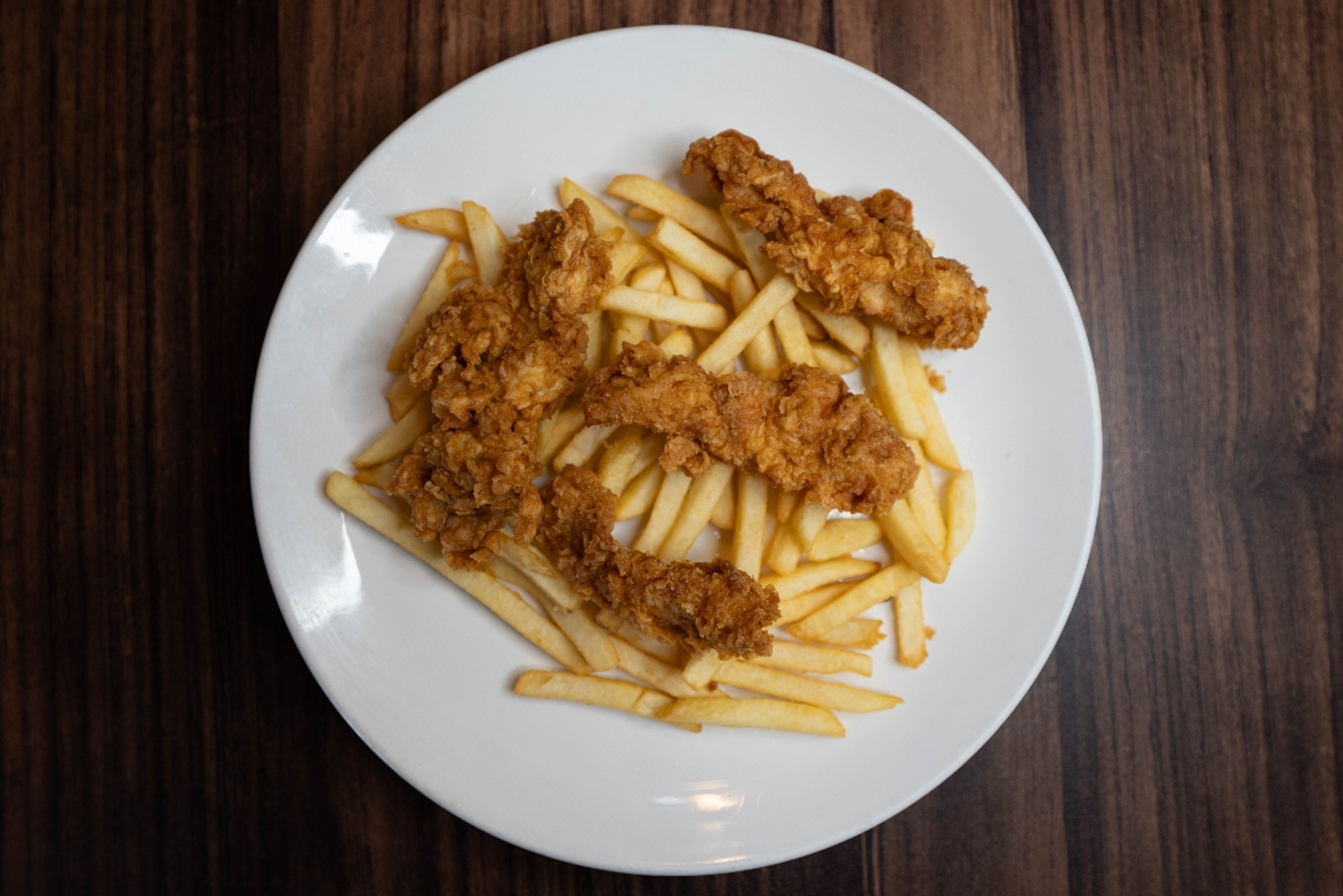 Kids Chicken Strips.