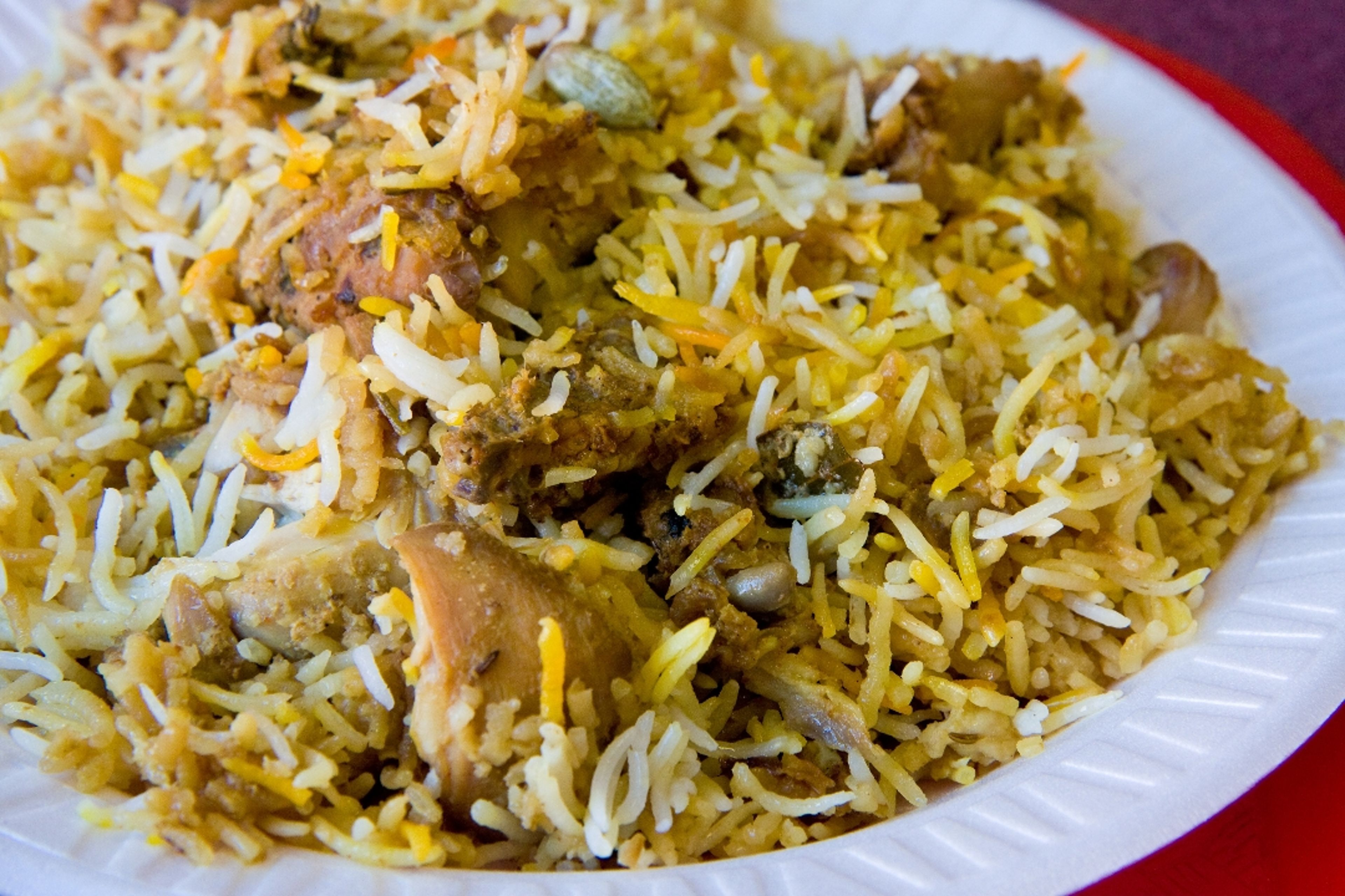 Lamb Biryani.