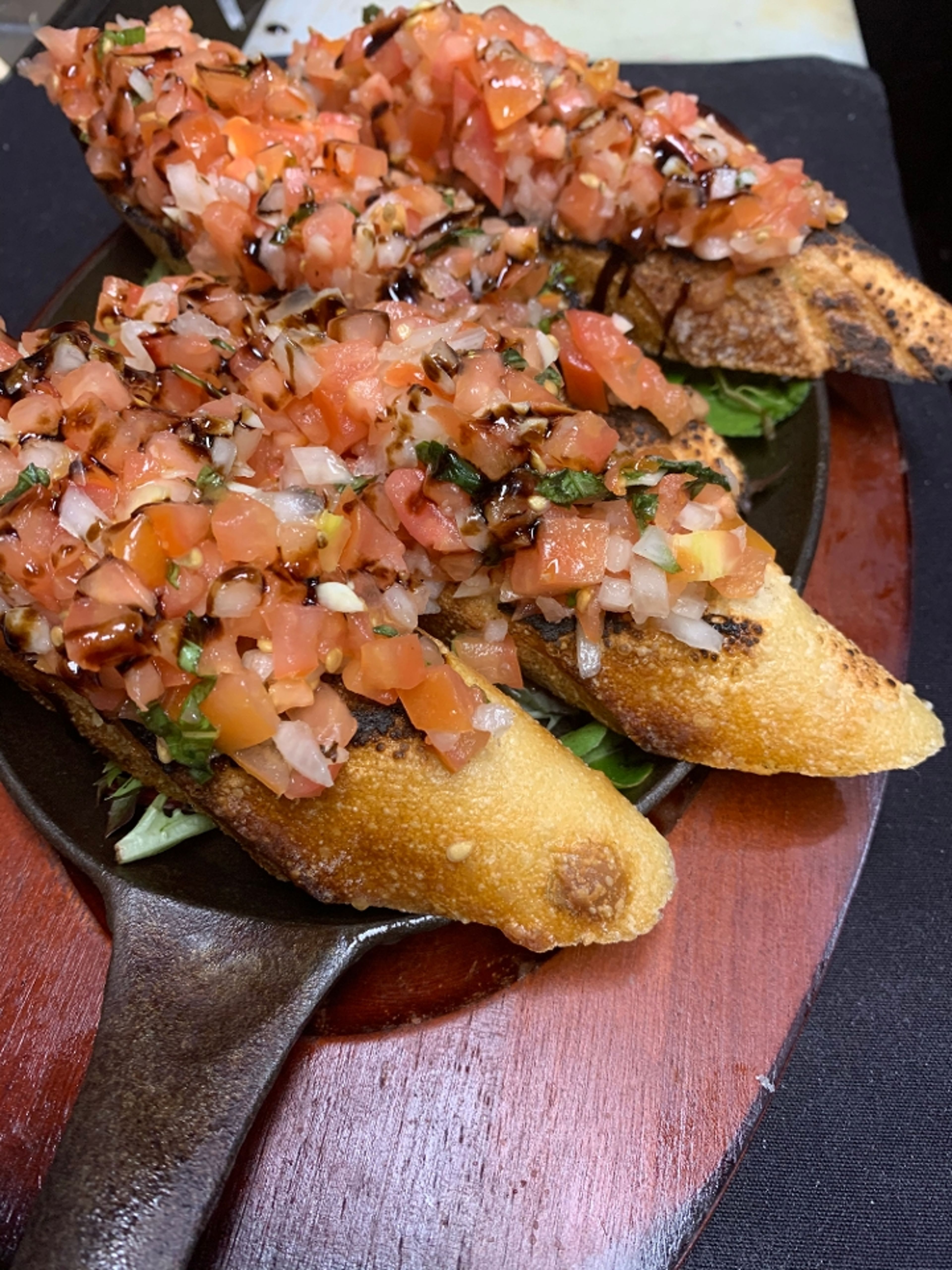 Bruschetta.