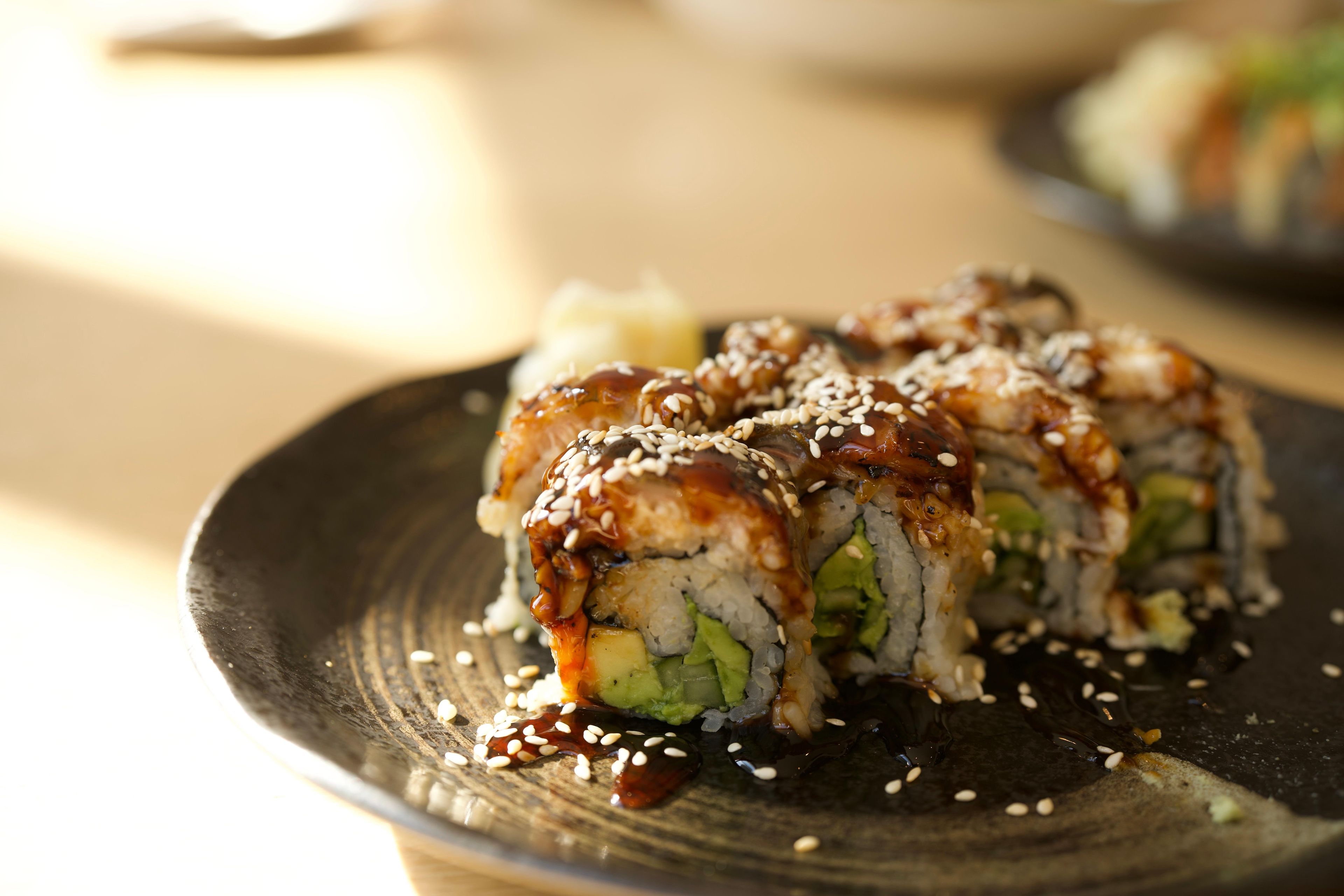 El Tragon Memo Eel Roll.