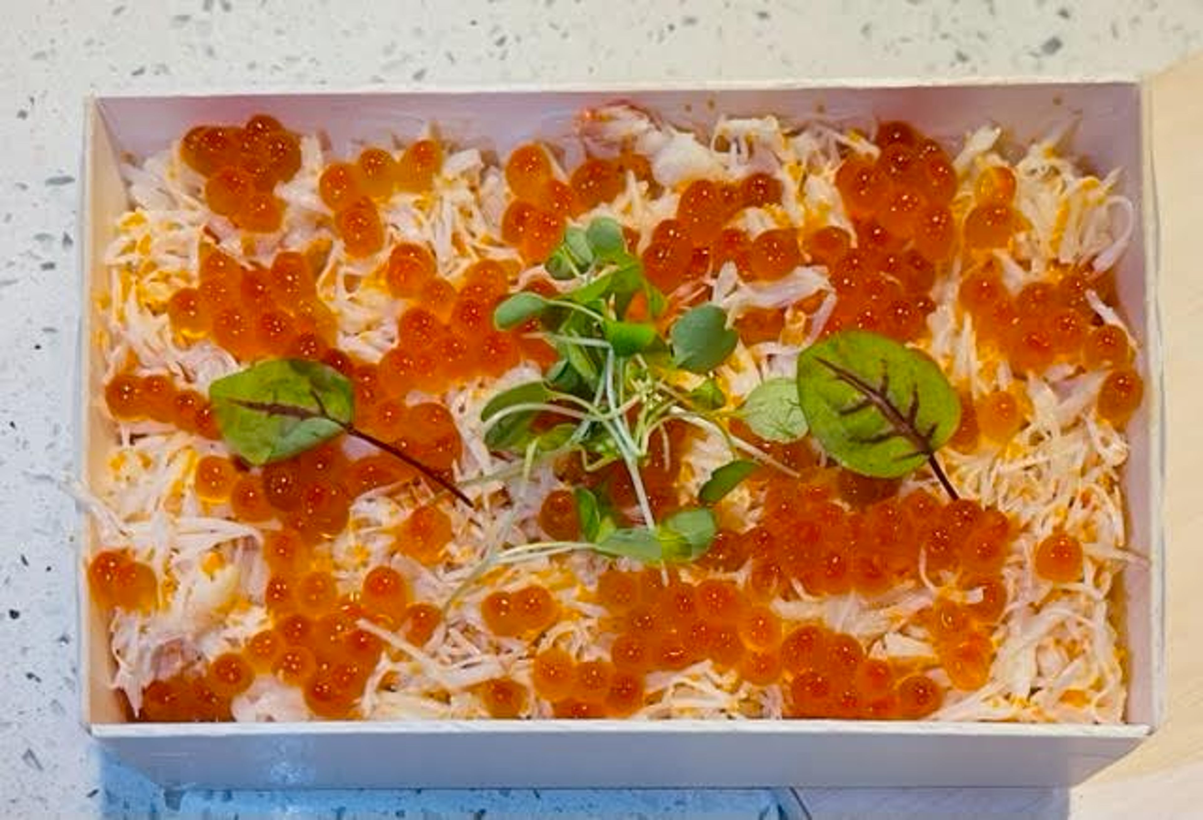 Snow Crab Ikura Don.