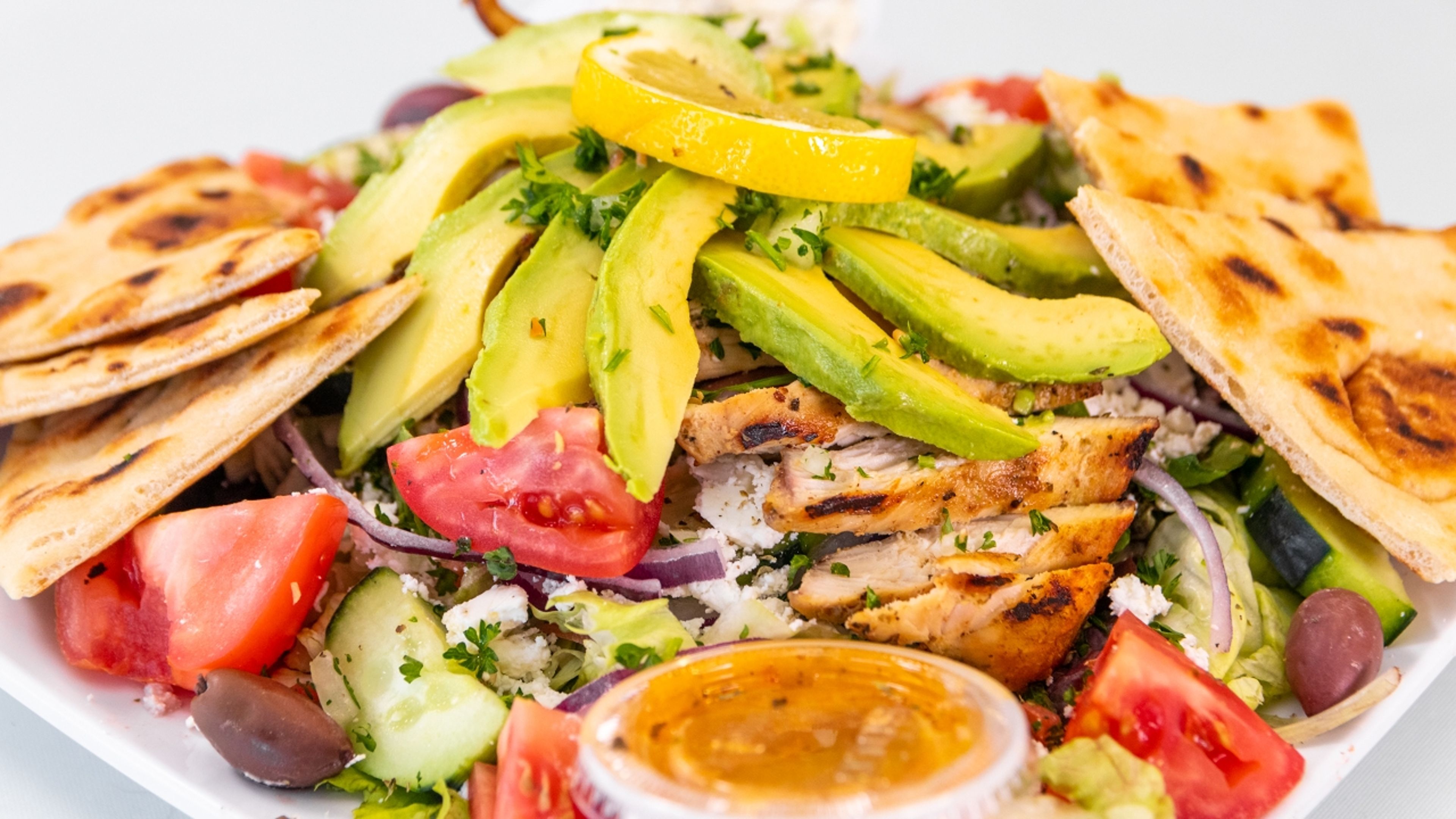 Chicken Avocado Salad.